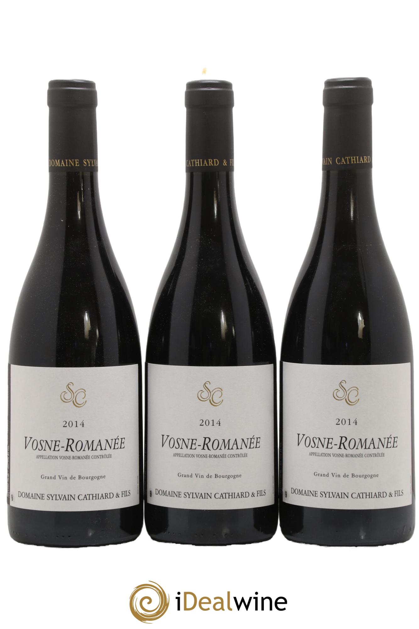 Vosne-Romanée Sylvain Cathiard & Fils 2014 - Lotto di 3 bottiglie - 0