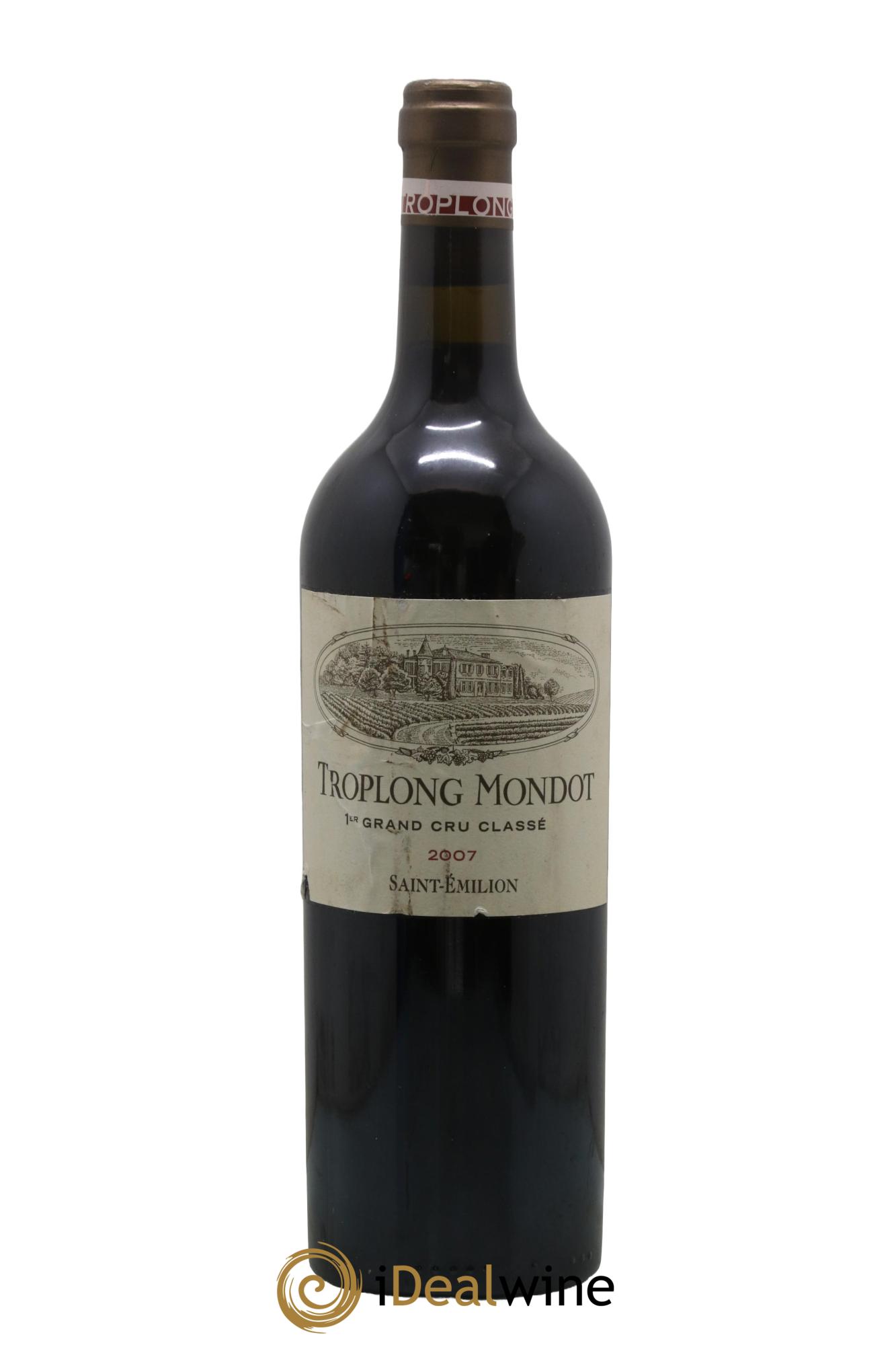 Château Troplong Mondot 1er Grand Cru Classé B 2007 - Lotto di 1 bottiglia - 0
