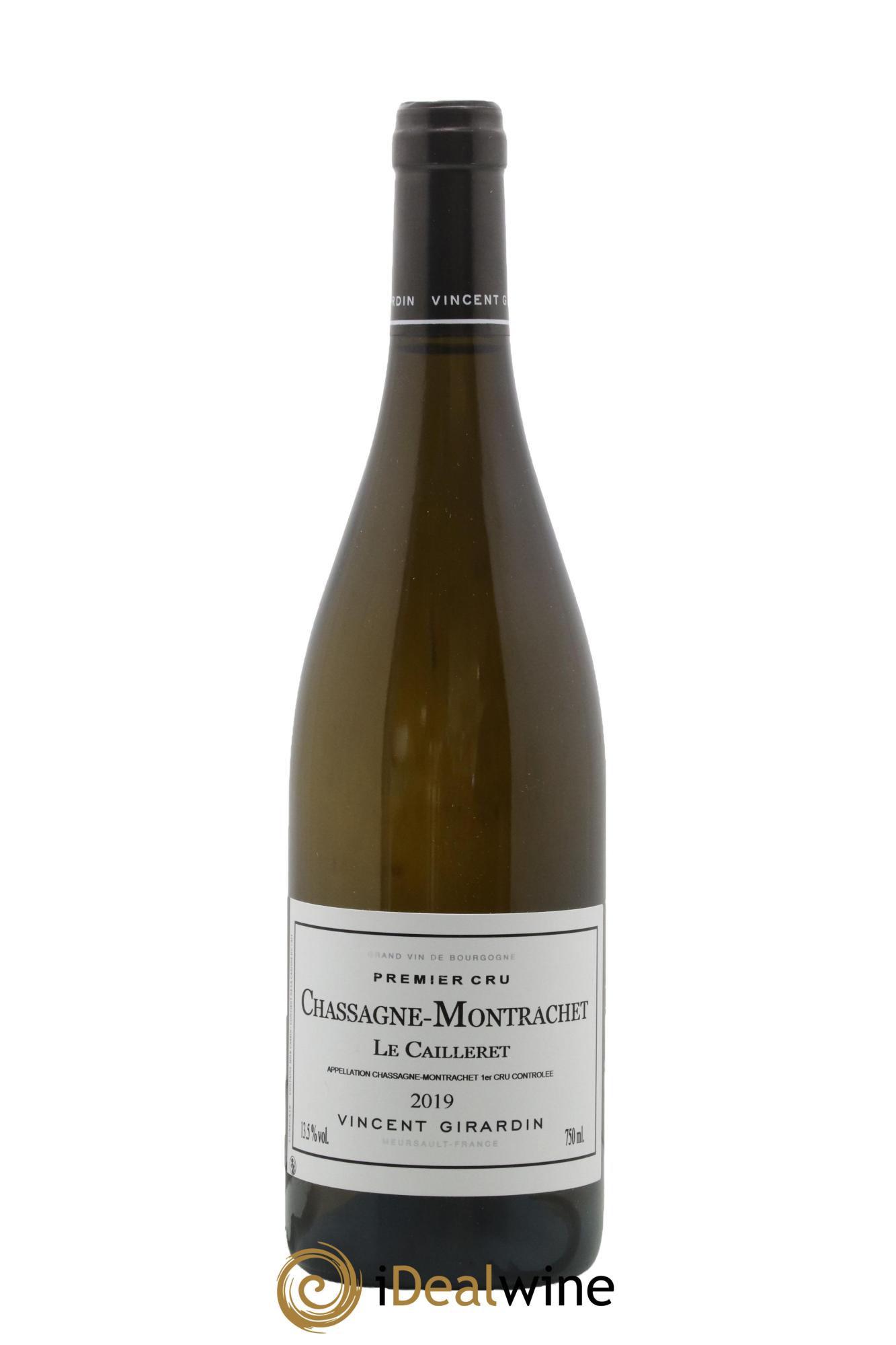 Chassagne-Montrachet 1er Cru Les Caillerets Vincent Girardin (Domaine) 2019 - Lot de 1 bouteille - 0