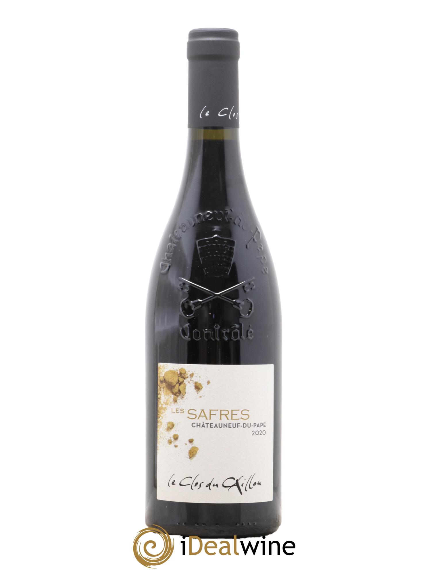 Châteauneuf-du-Pape Le Clos du Caillou Les Safres Sylvie Vacheron 2020 - Lot de 1 bouteille - 0