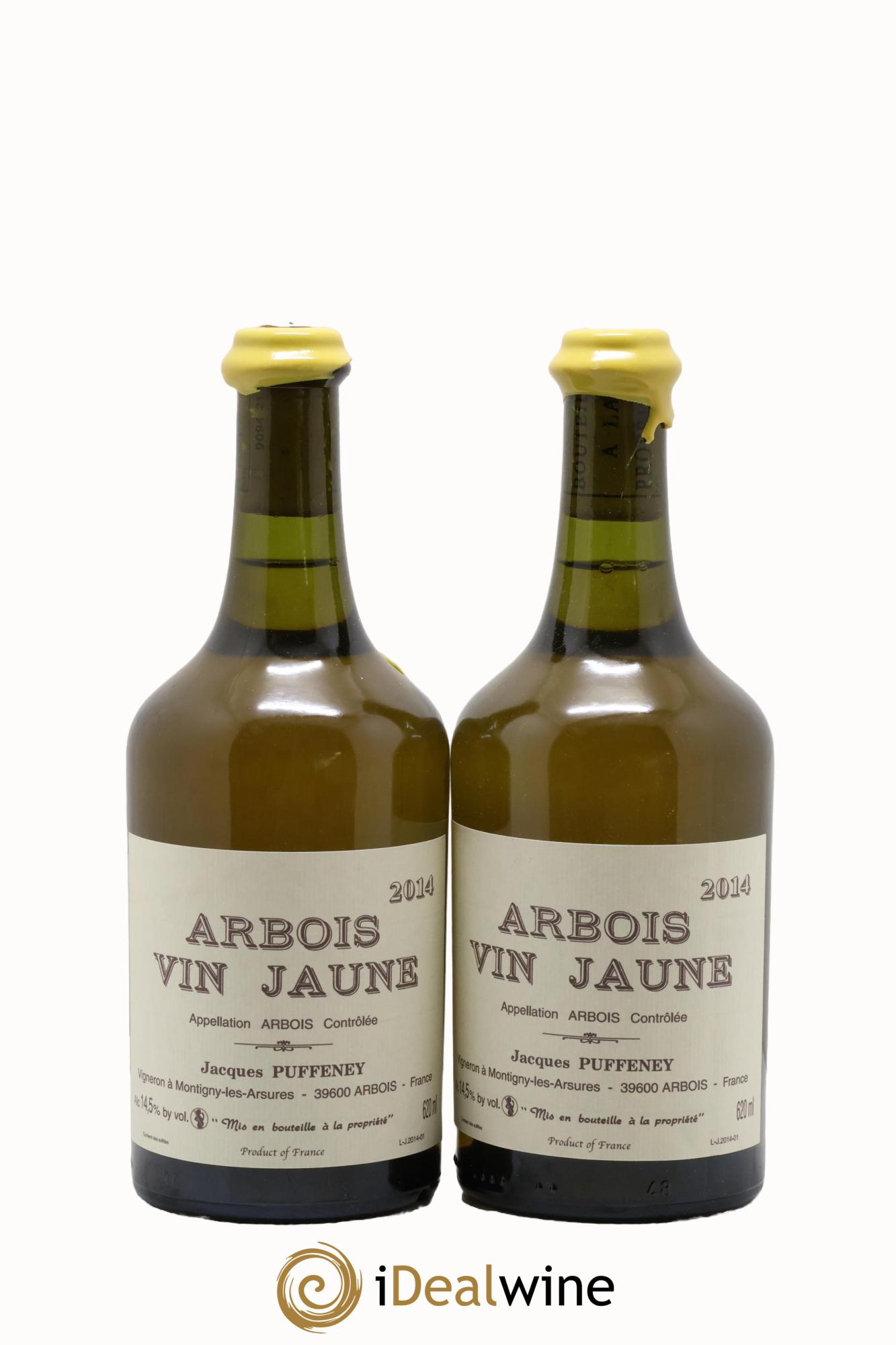 Arbois Vin Jaune Jacques Puffeney 2014 - Lot of 2 Clavelins - 0