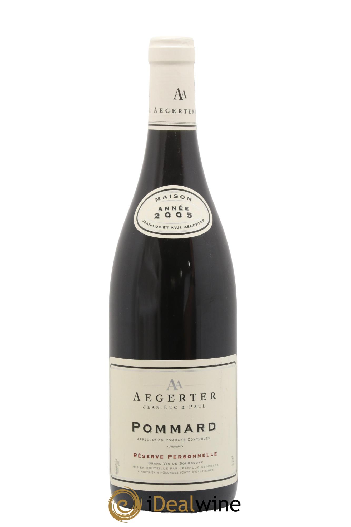 Pommard Aegerter 2005 - Lot de 1 bouteille - 0