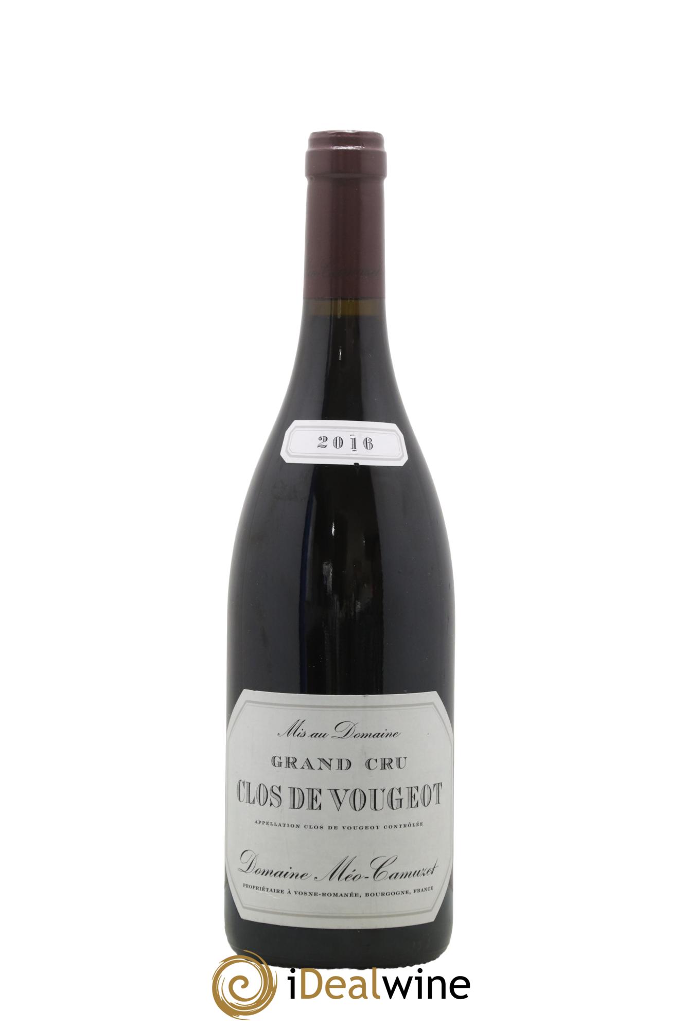 Clos de Vougeot Grand Cru Méo-Camuzet (Domaine) 2016 - Lotto di 1 bottiglia - 0