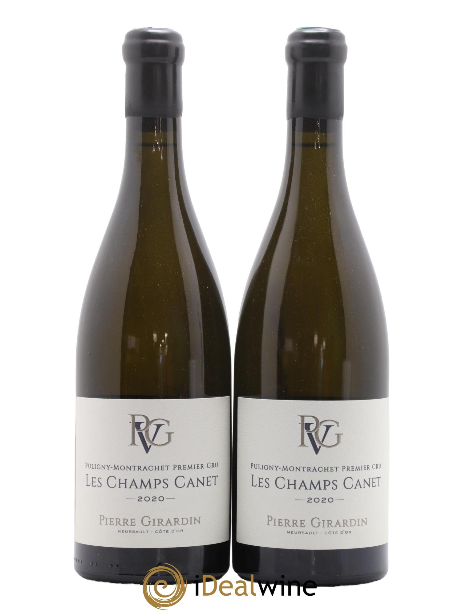 Puligny-Montrachet 1er Cru Les Champs Canets Domaine Pierre Girardin 2020 - Lot de 2 bouteilles - 0