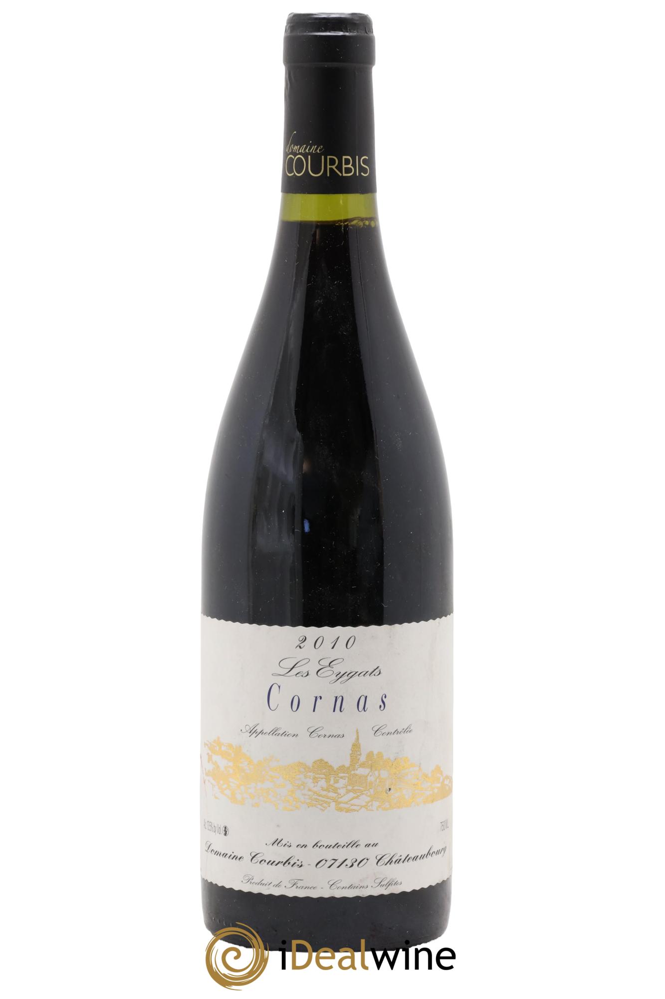 Cornas Les Eygats Courbis 2010 - Posten von 1 Flasche - 0
