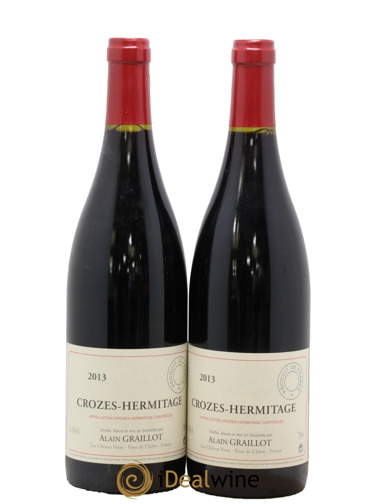 Crozes-Hermitage Domaine Graillot 2013 - Lot de 2 bouteilles - 0
