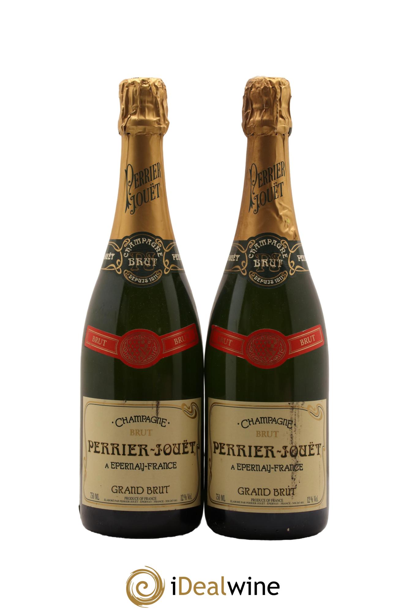 Grand Brut Perrier-Jouët - Lot de 2 bouteilles - 0