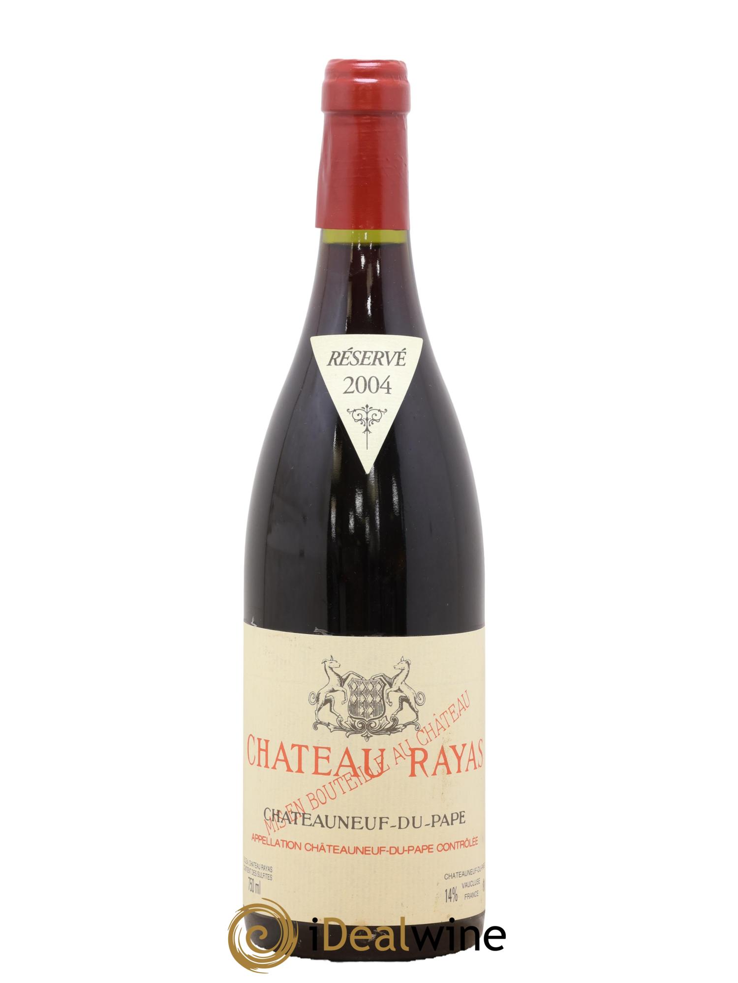 Châteauneuf-du-Pape Château Rayas Emmanuel Reynaud 2004 - Lot of 1 bottle - 0
