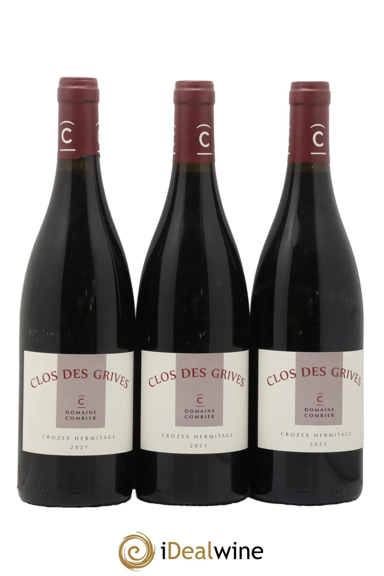 Crozes-Hermitage Clos des Grives Combier 2021 - Lot de 12 bouteilles - 4
