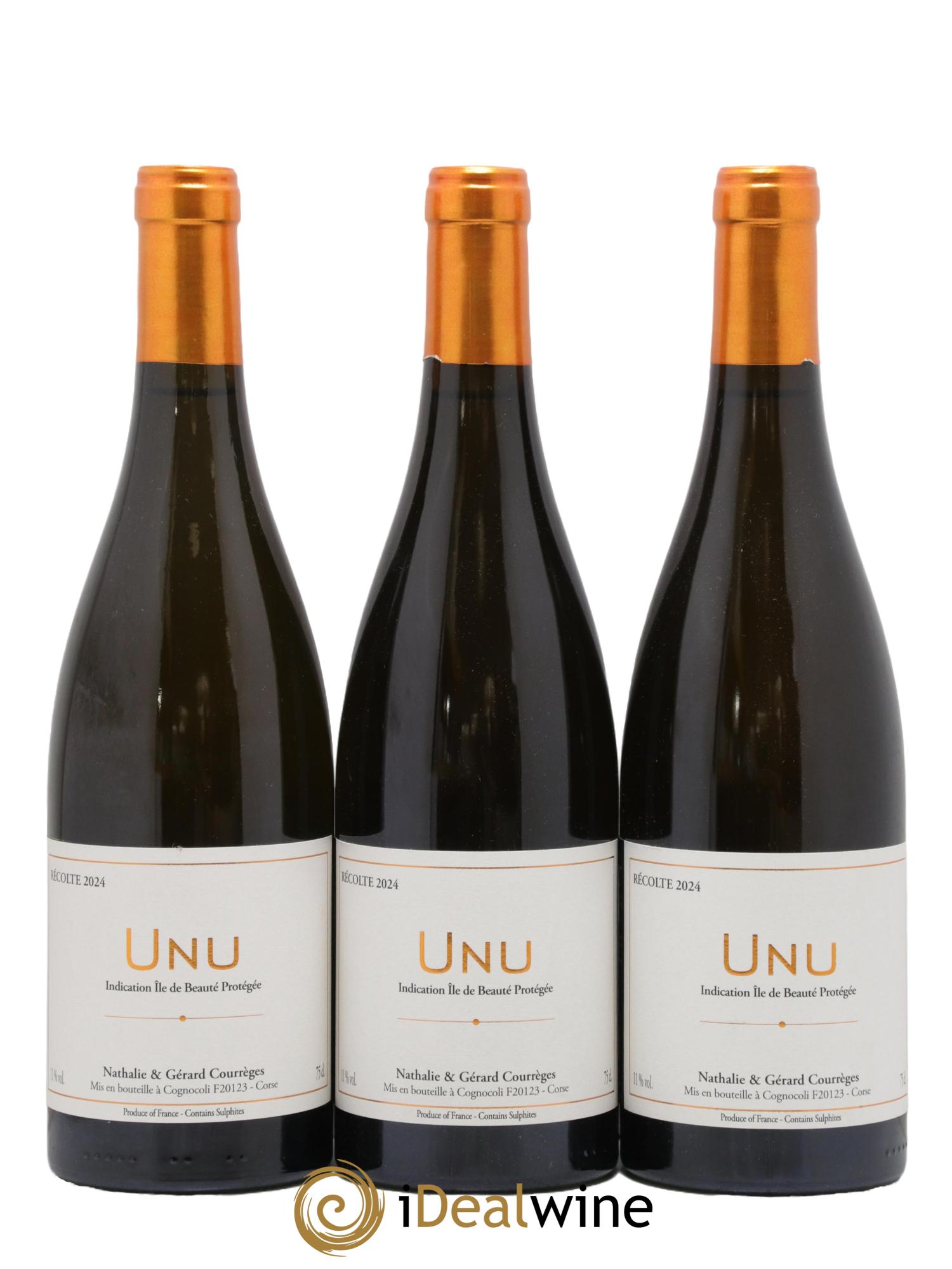 Ajaccio Unu Vaccelli 2024 - Lot de 3 bouteilles - 0