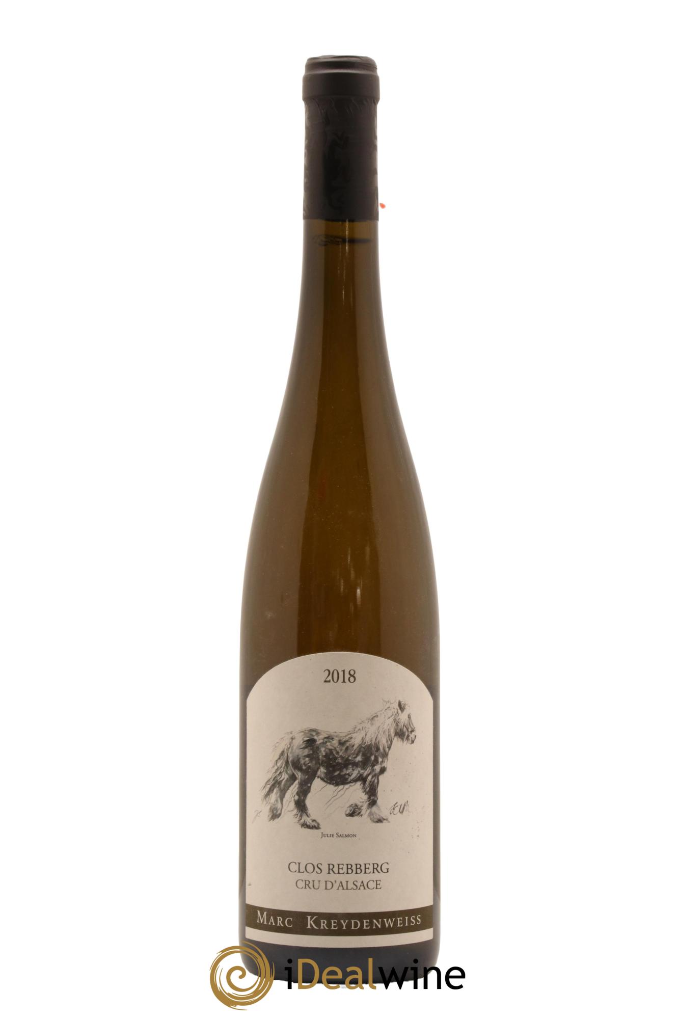 Alsace Riesling Cru d'Alsace Clos Rebberg Marc Kreydenweiss 2018 - Lot de 1 bouteille - 0