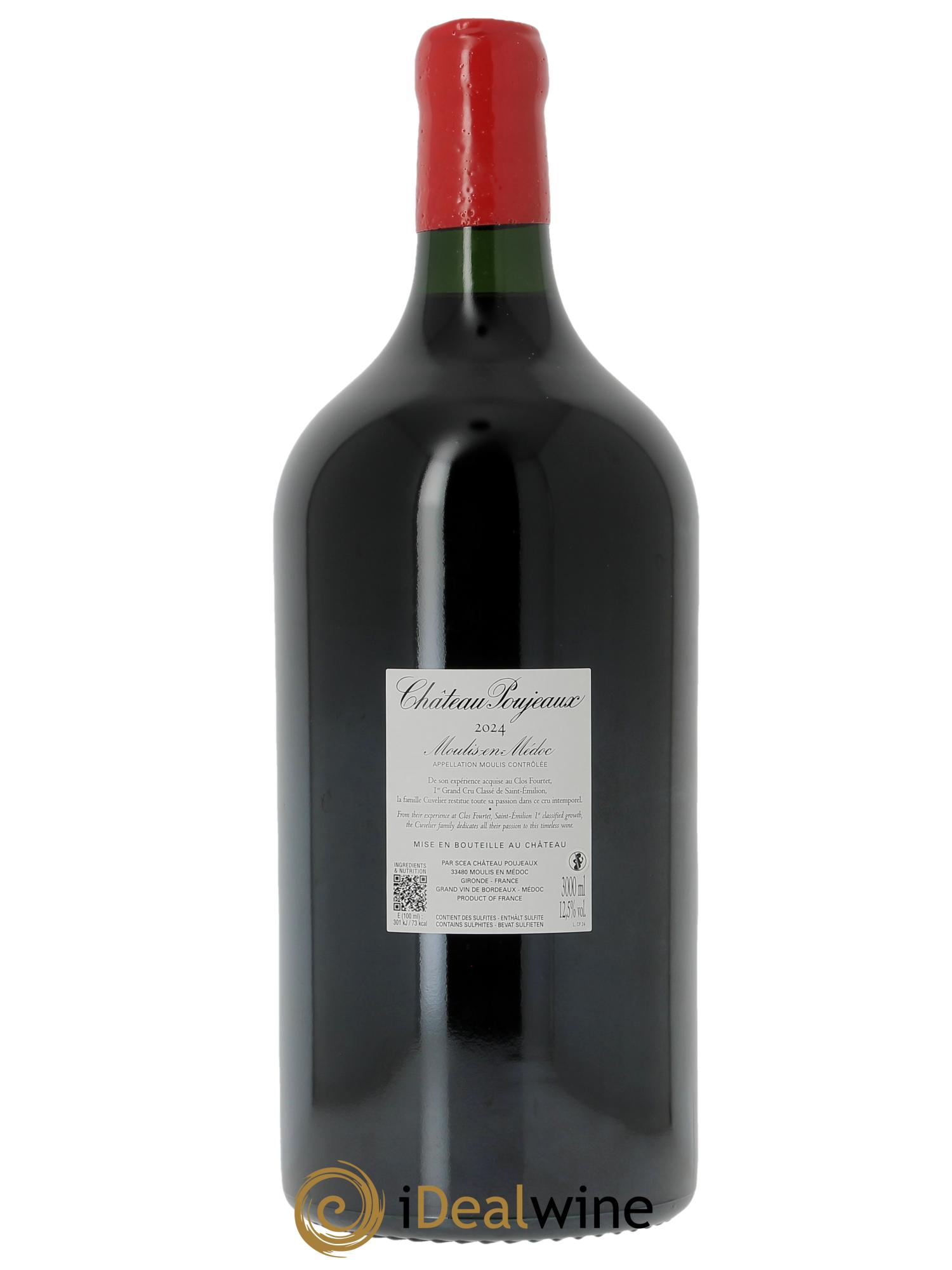 Château Poujeaux 2024 - Lote de 1 Jeroboam/Doble magnum - 2