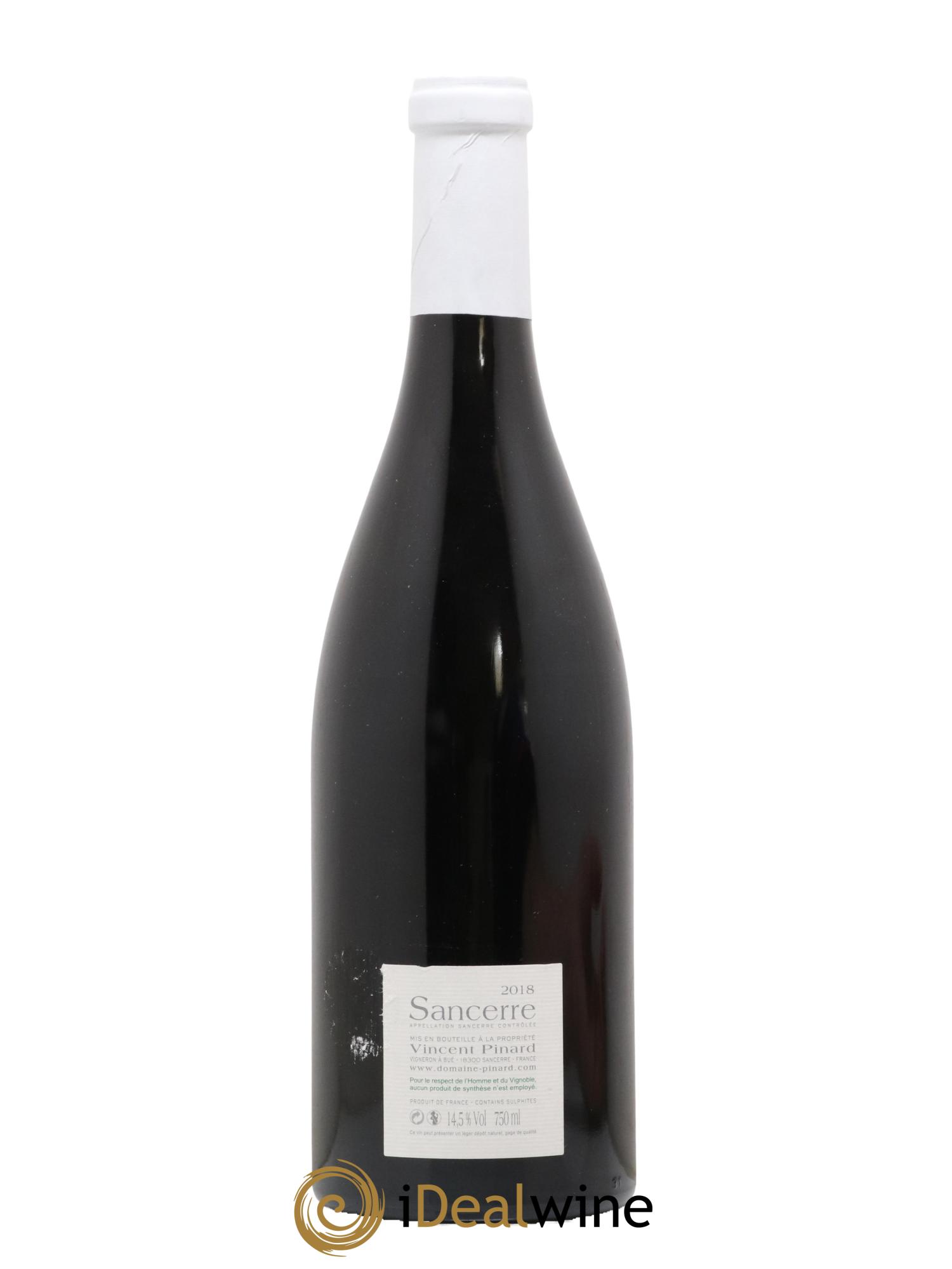 Sancerre Vendanges Entières Vincent Pinard 2018 - Lot de 1 bouteille - 1