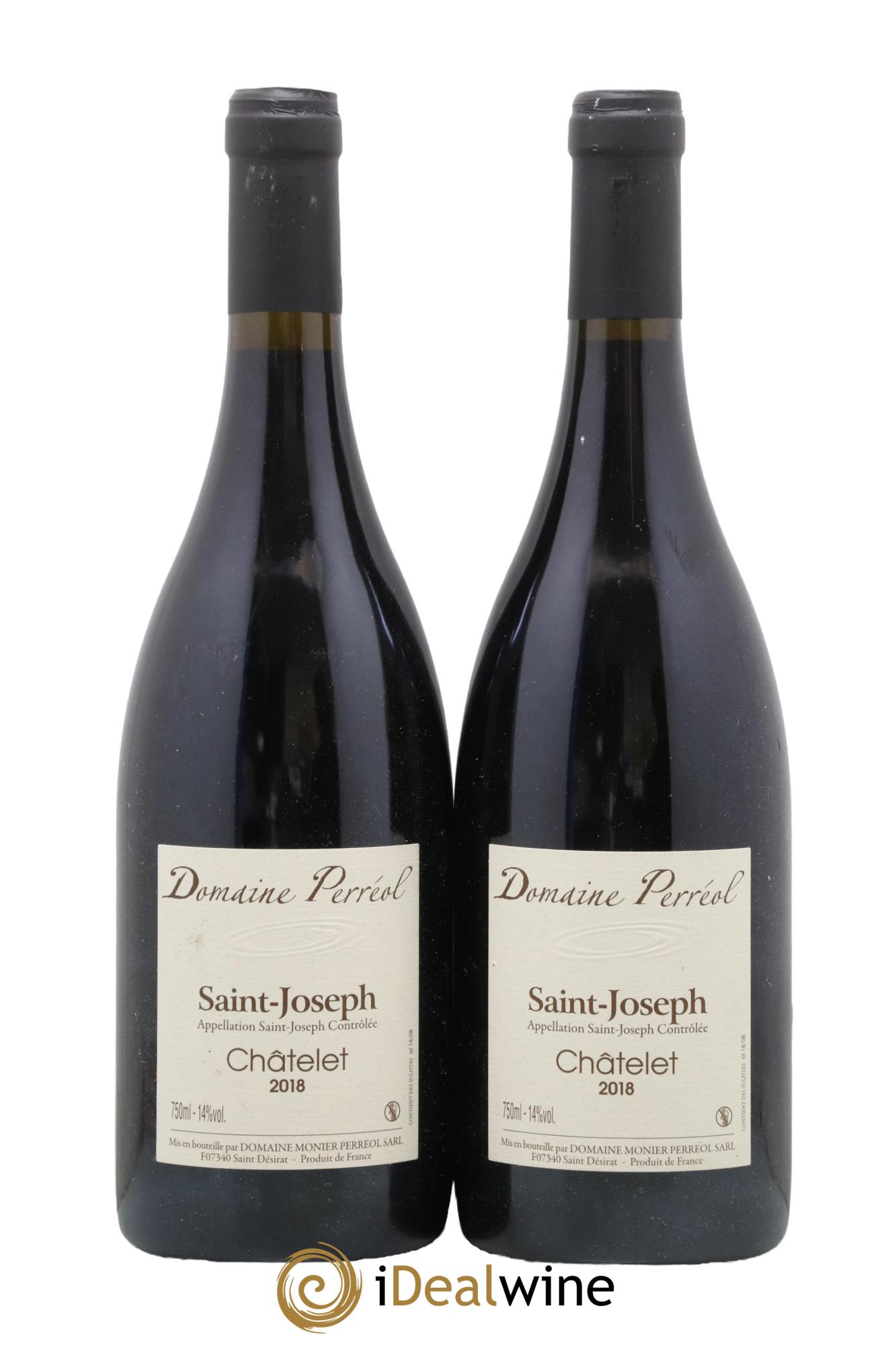 Saint-Joseph Chatelet Monier Perréol 2018 - Lot de 2 bouteilles - 0