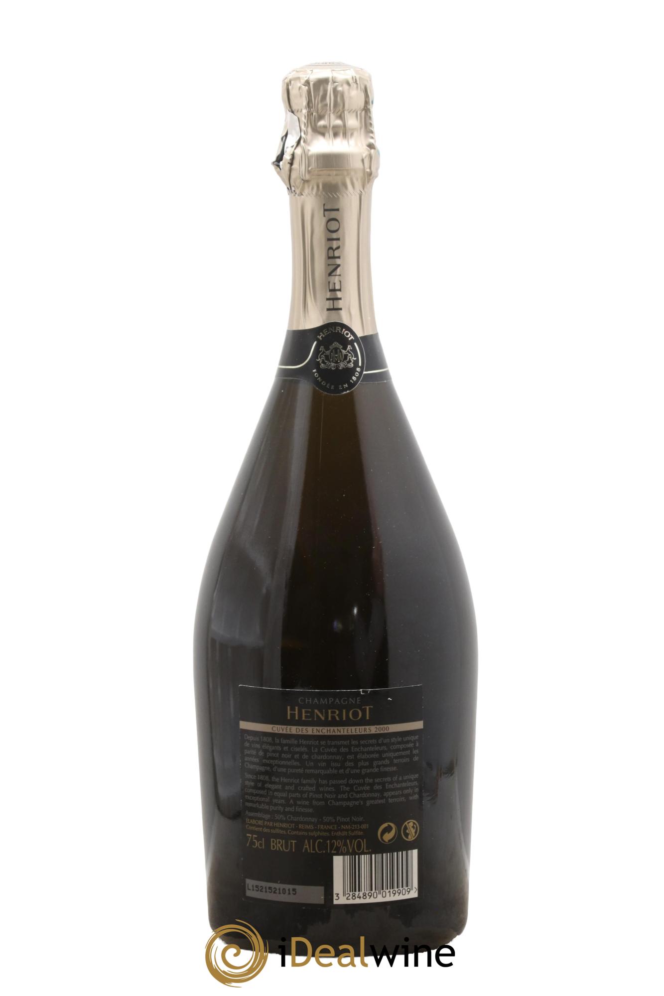 Cuvée des Enchanteleurs Henriot 2000 - Posten von 1 Flasche - 1