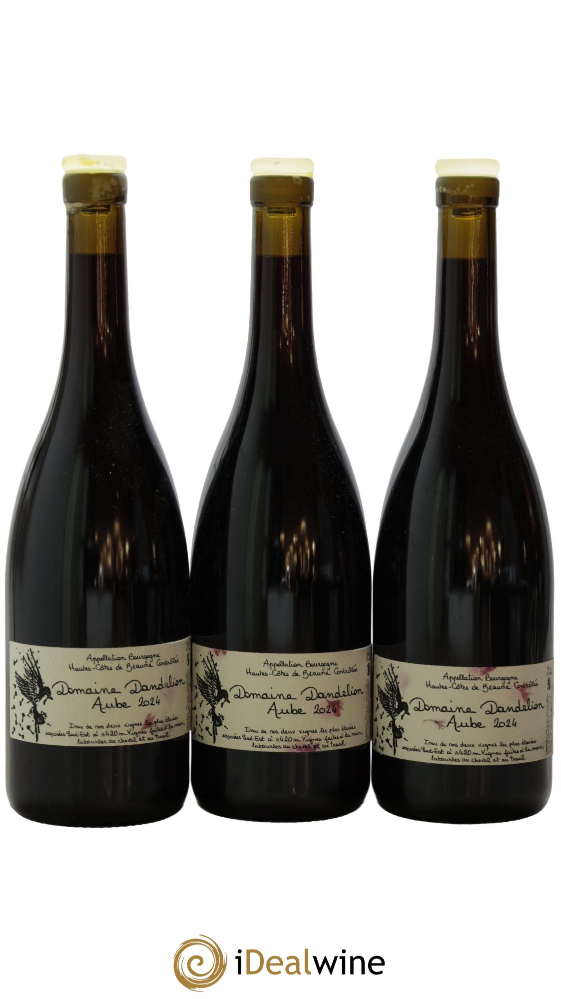 Hautes-Côtes de Beaune Aube Dandelion (Domaine) 2024 - Posten von 3 Flaschen - 0
