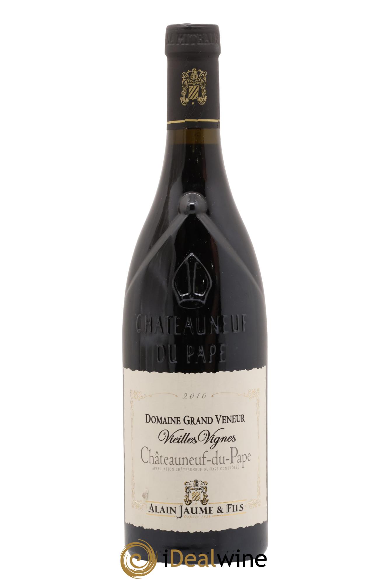 Châteauneuf-du-Pape Vieilles Vignes Grand Veneur (Domaine) 2010 - Lot of 1 bottle - 0