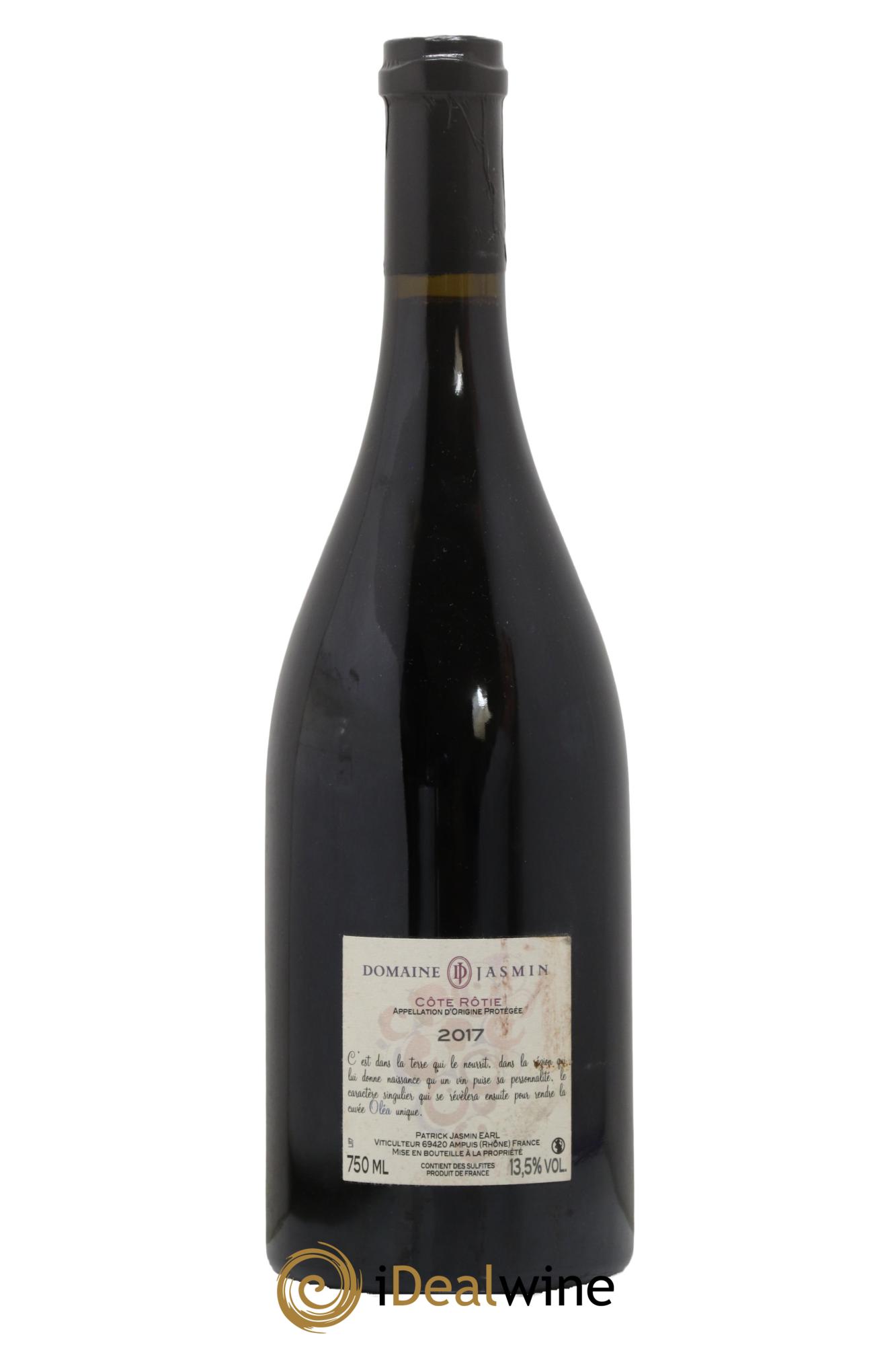 Côte-Rôtie Oléa Jasmin (Domaine) 2017 - Lot de 1 bouteille - 1