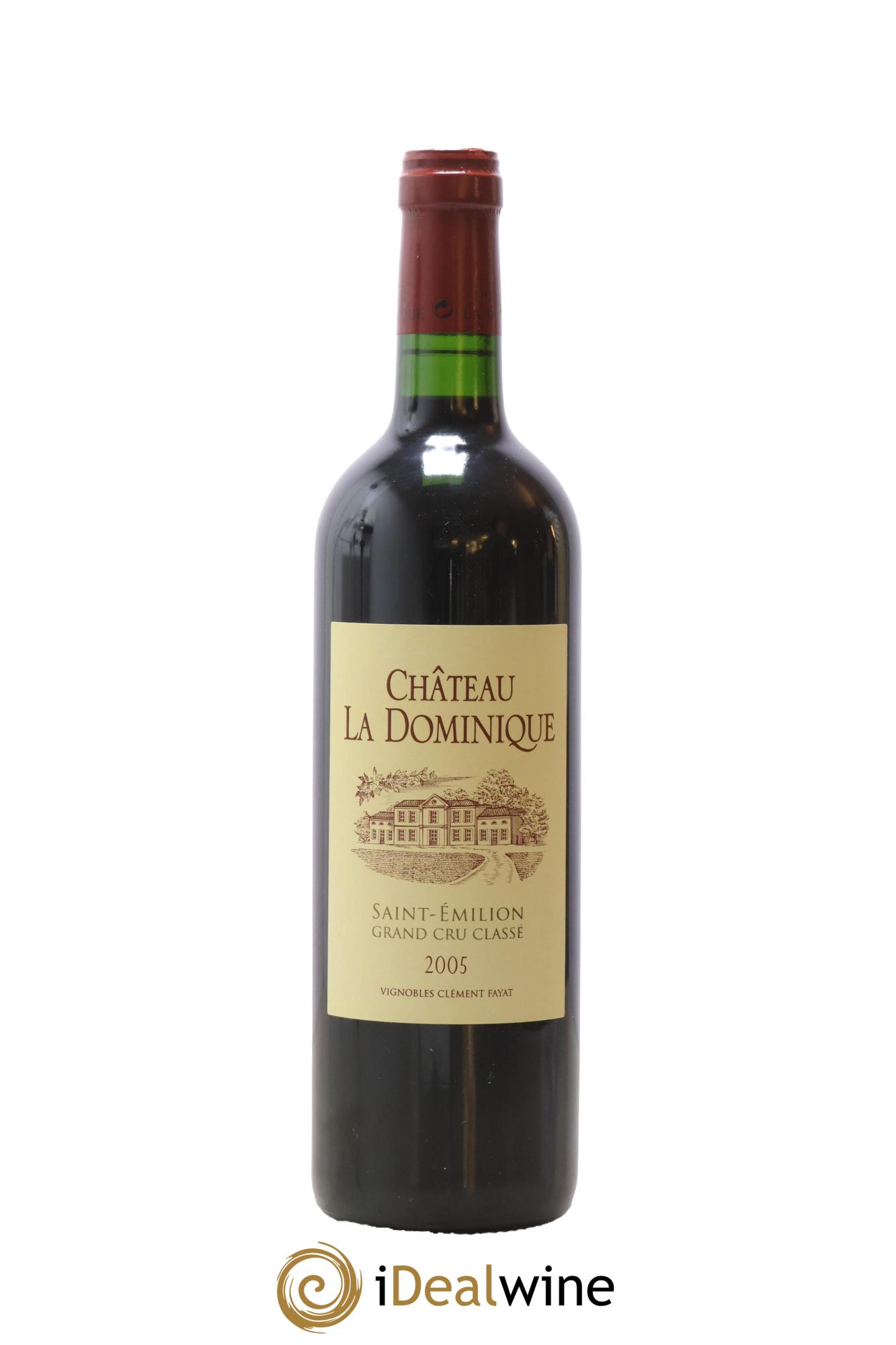 Château la Dominique Grand Cru Classé 2005 - Posten von 1 Flasche - 0