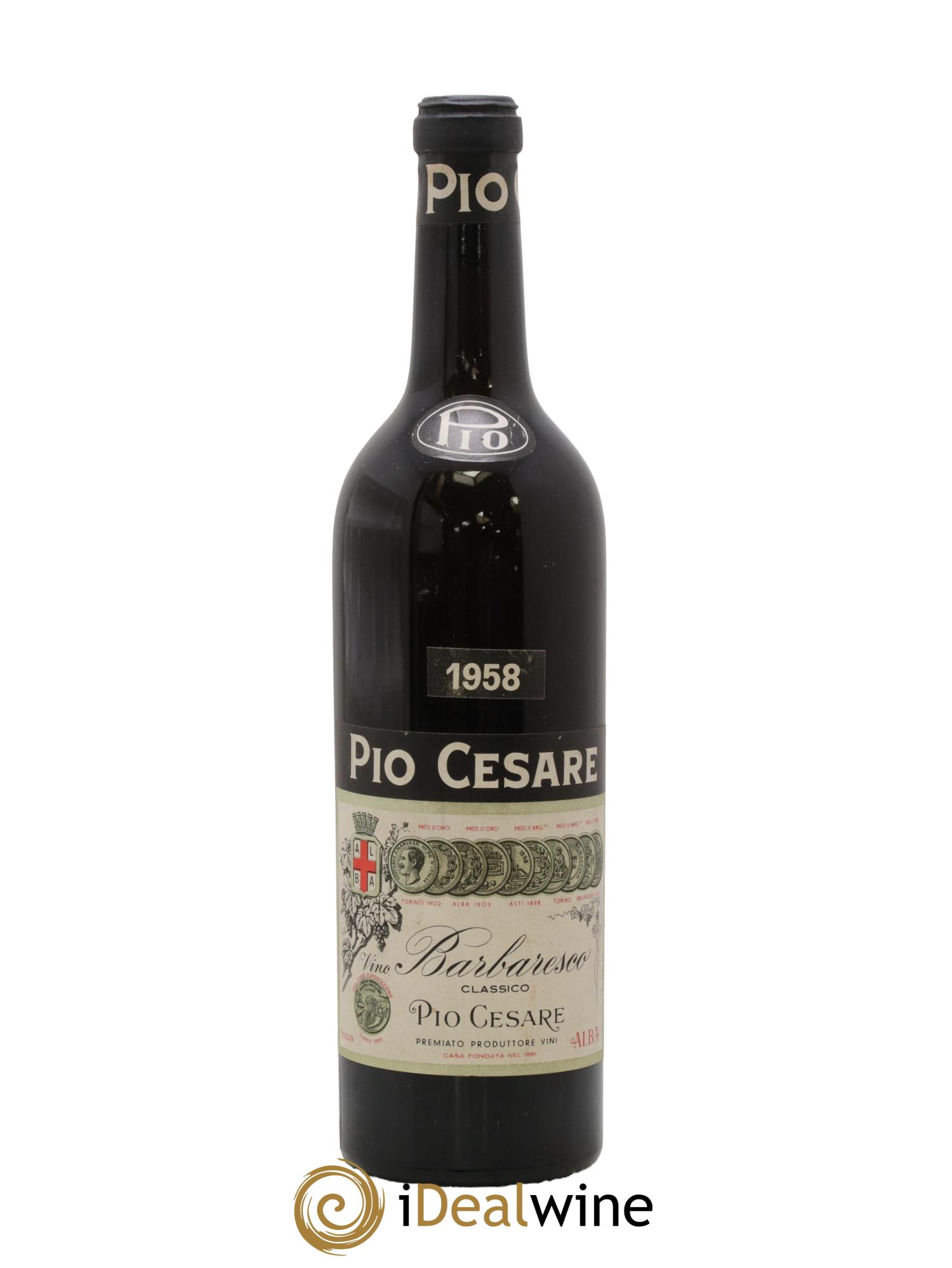 Barbaresco DOCG Pio Cesare 1958 - Lot of 1 bottle - 0