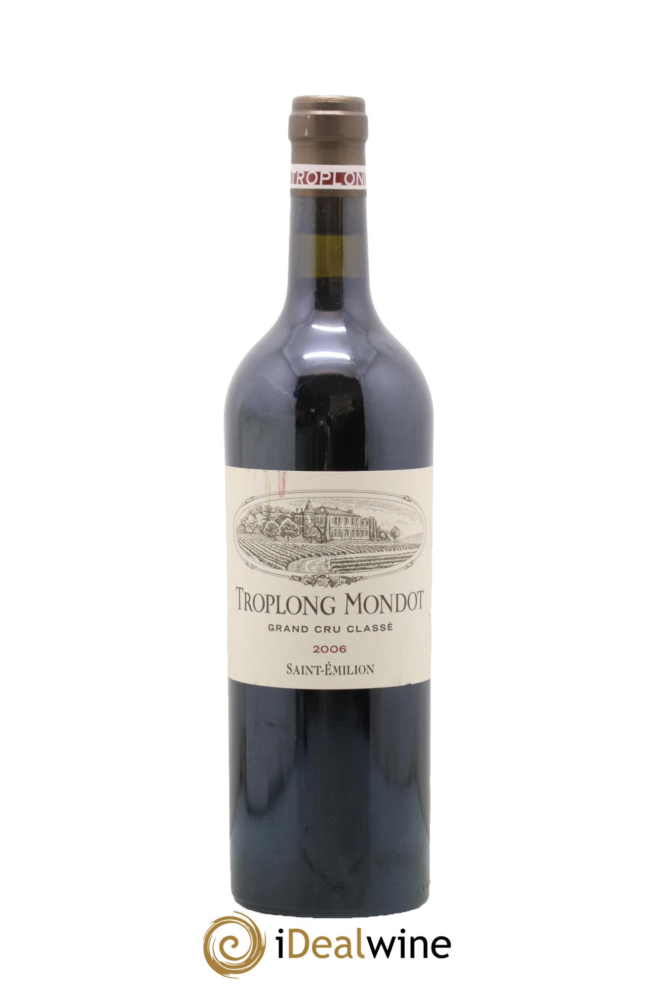 Château Troplong Mondot 1er Grand Cru Classé B 2006 - Posten von 1 Flasche - 0