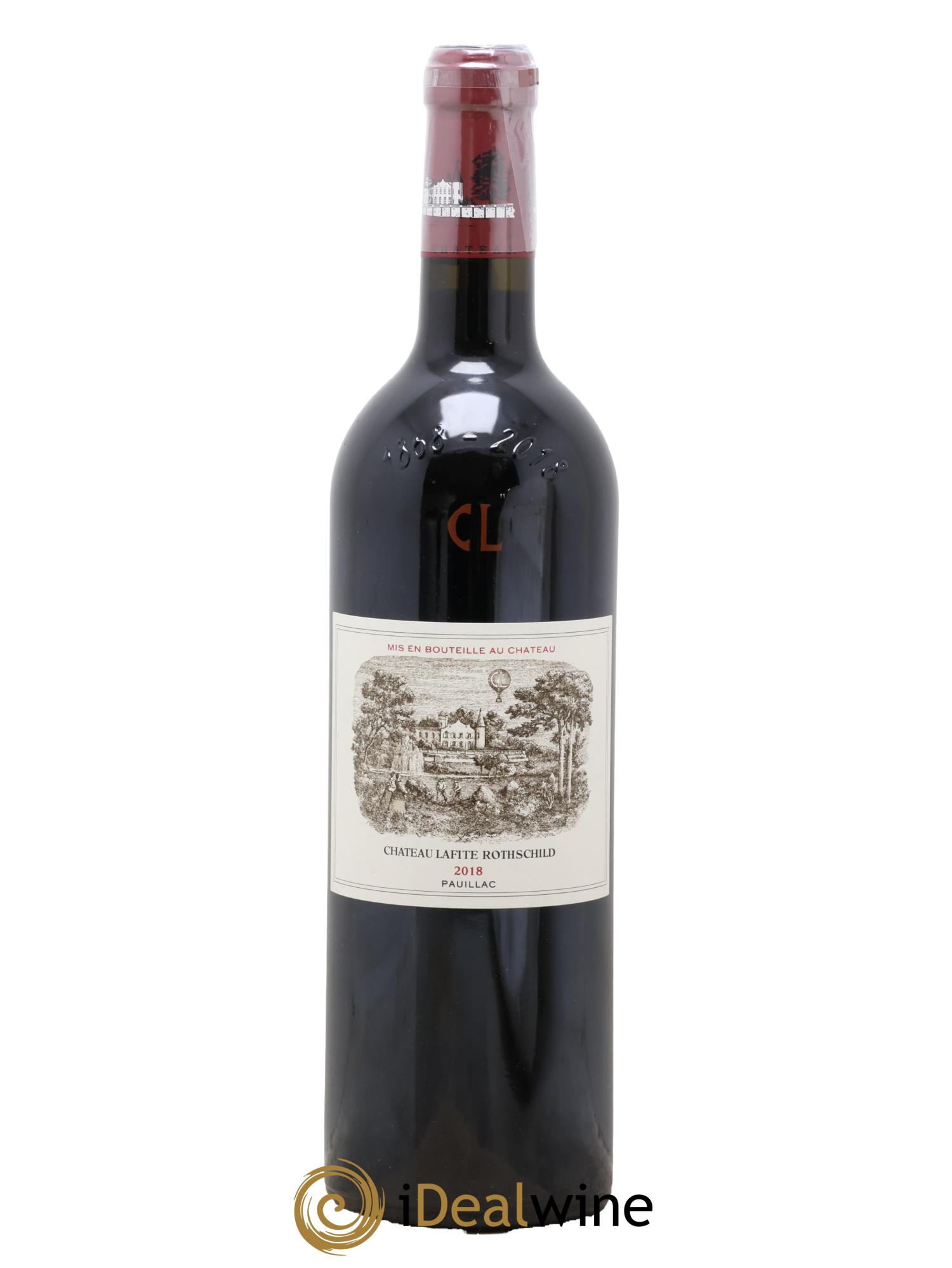 Château Lafite Rothschild 1er Grand Cru Classé 2018 - Lot de 1 bouteille - 0