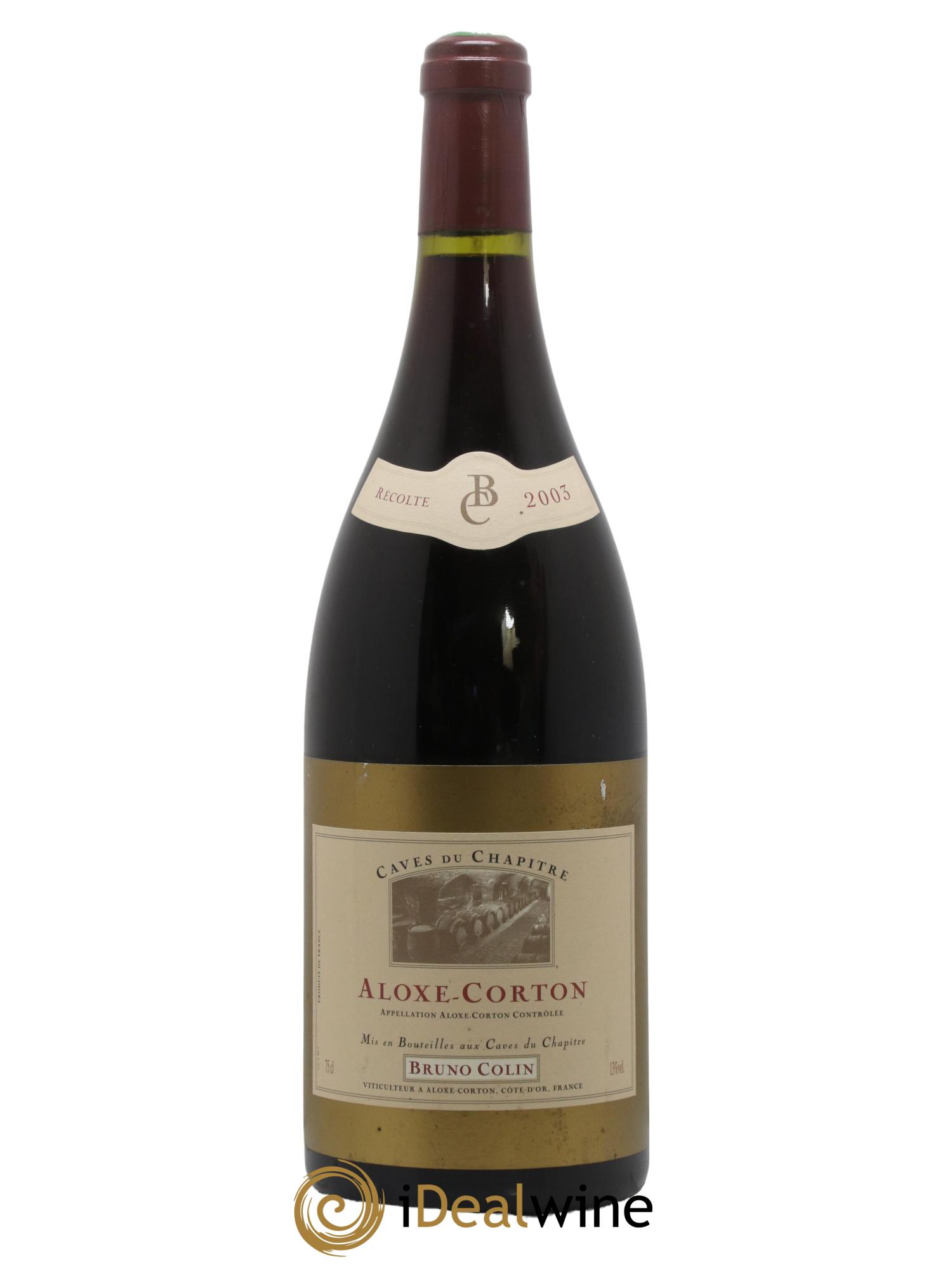 Aloxe-Corton Caves Du Chapitre Bruno Colin 2003 - Lot de 1 magnum - 0