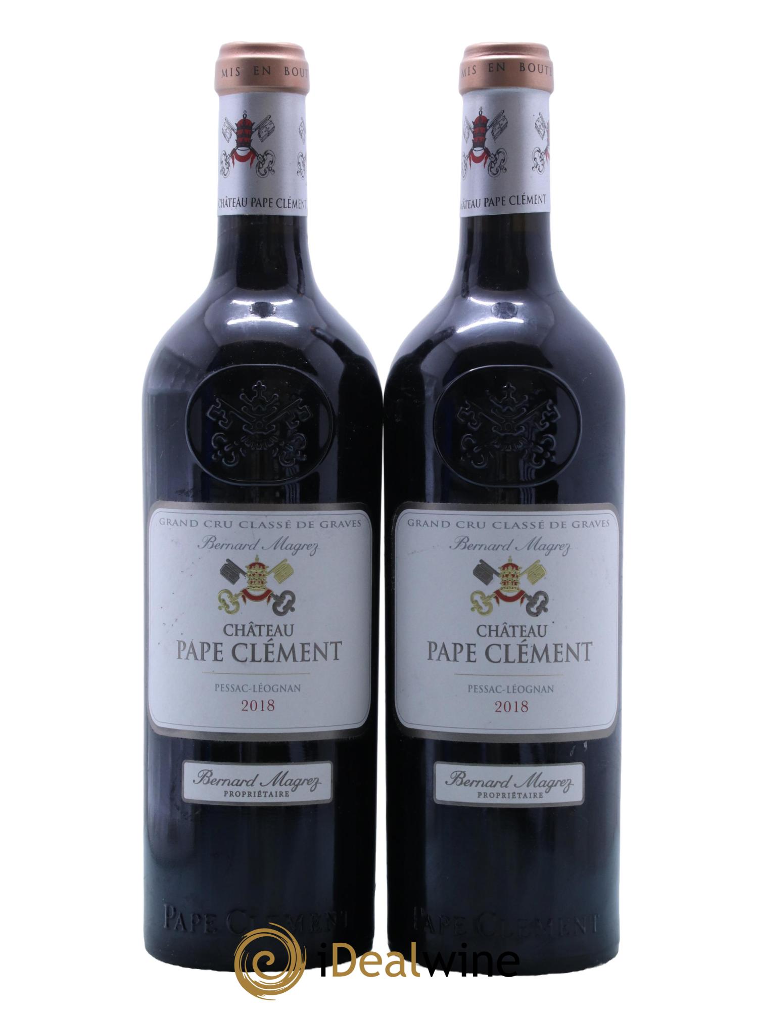 Château Pape Clément Cru Classé de Graves 2018 - Lot de 2 bouteilles - 0