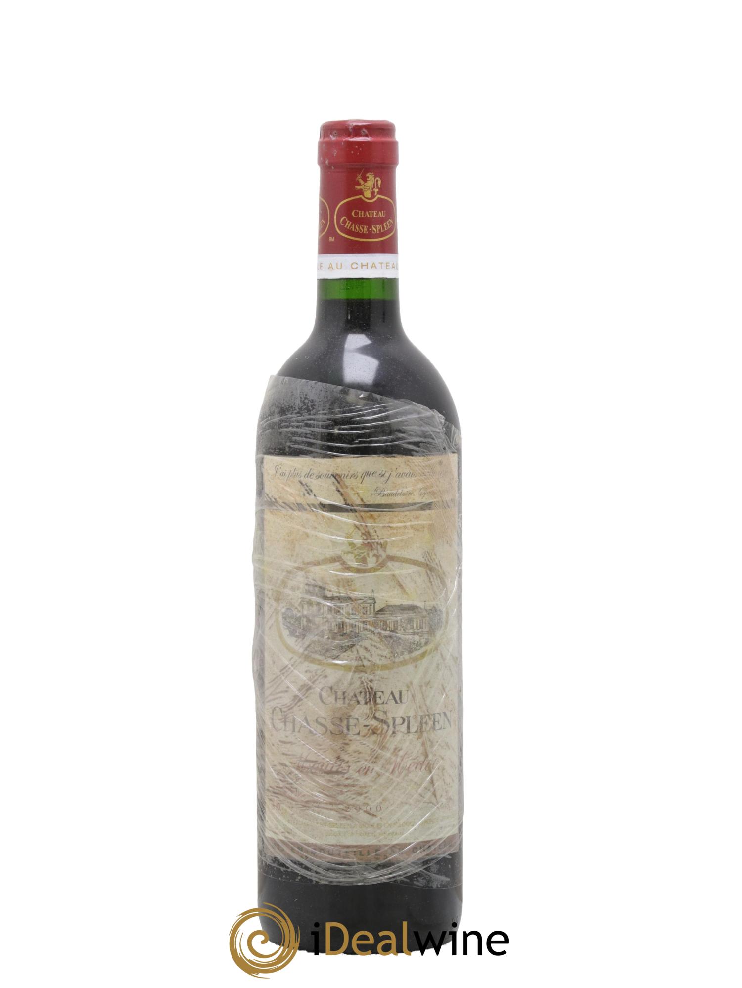 Château Chasse Spleen 2000 - Lot de 1 bouteille - 0