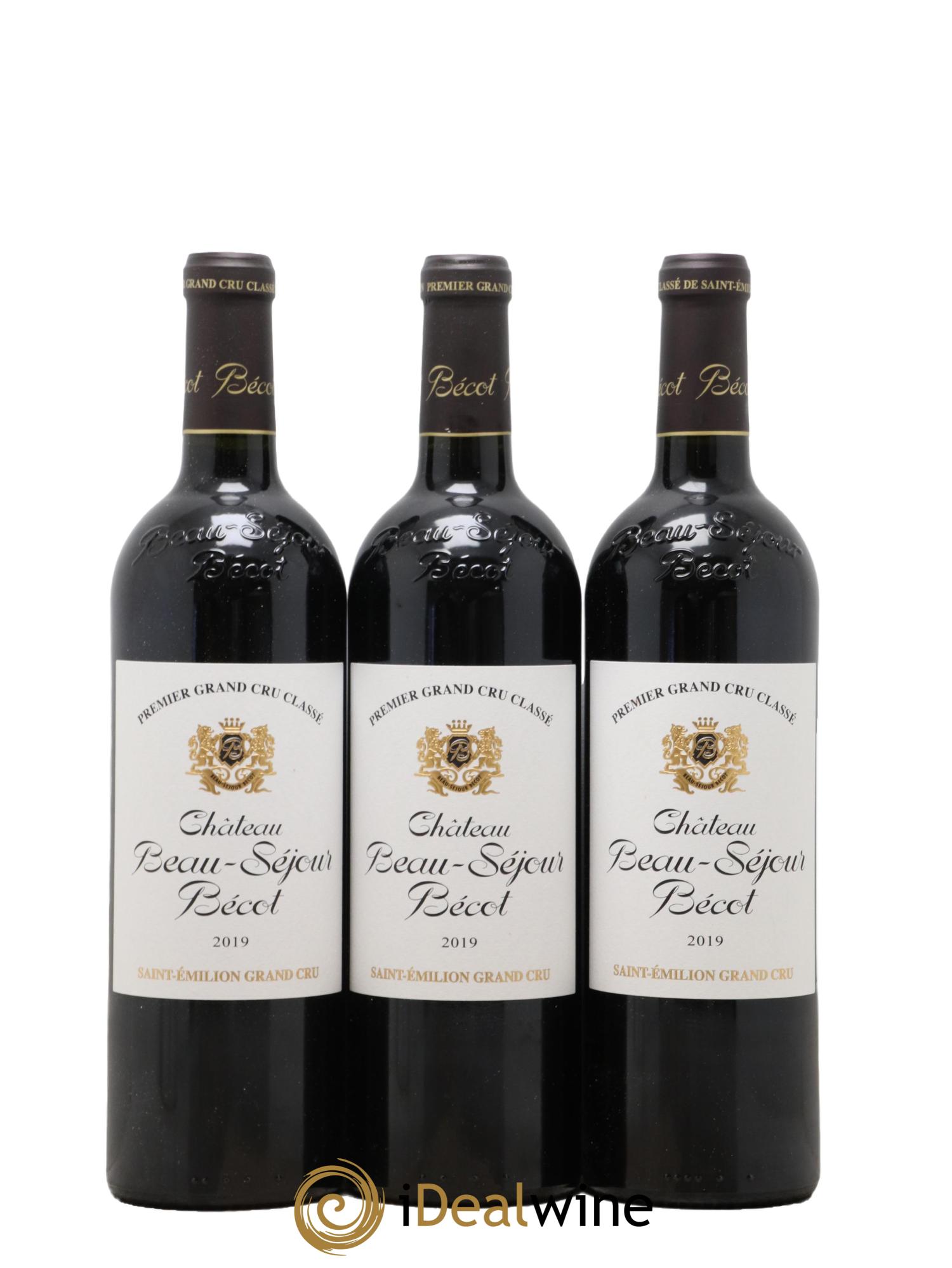 Château Beau-Séjour Bécot 1er Grand Cru Classé B 2019 - Lot of 6 bottles - 2