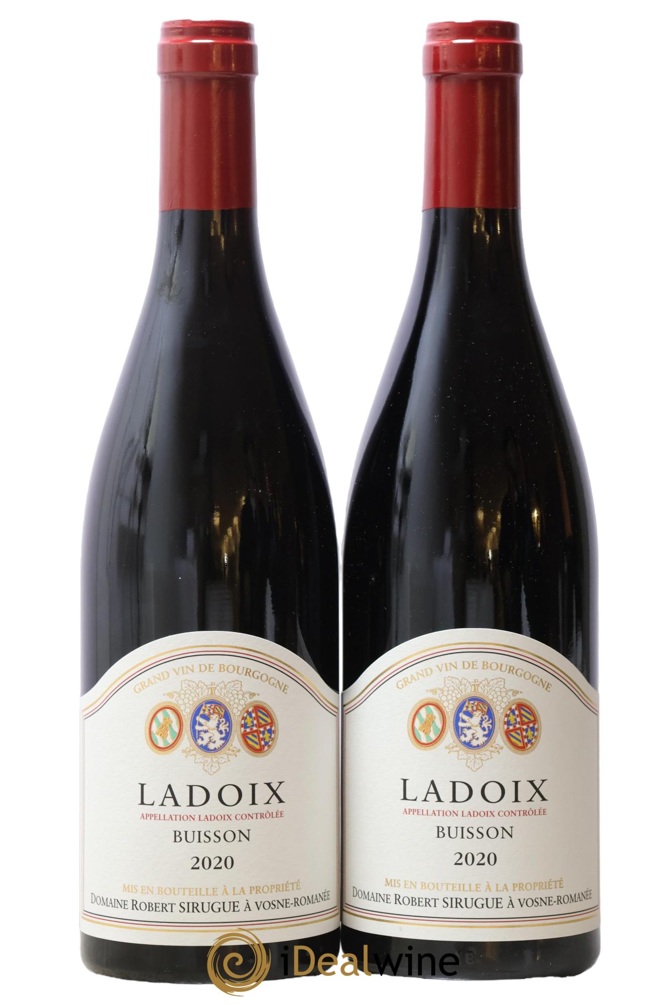 Ladoix Buisson Domaine Sirugue 2020 - Lot de 2 bouteilles - 0