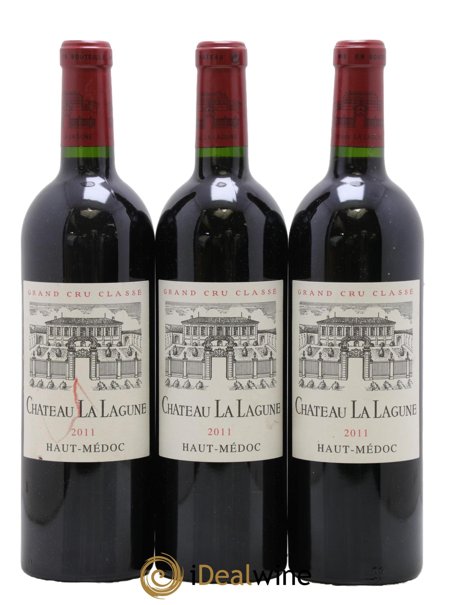 Château la Lagune 3ème Grand Cru Classé 2011 - Lotto di 3 bottiglie - 0