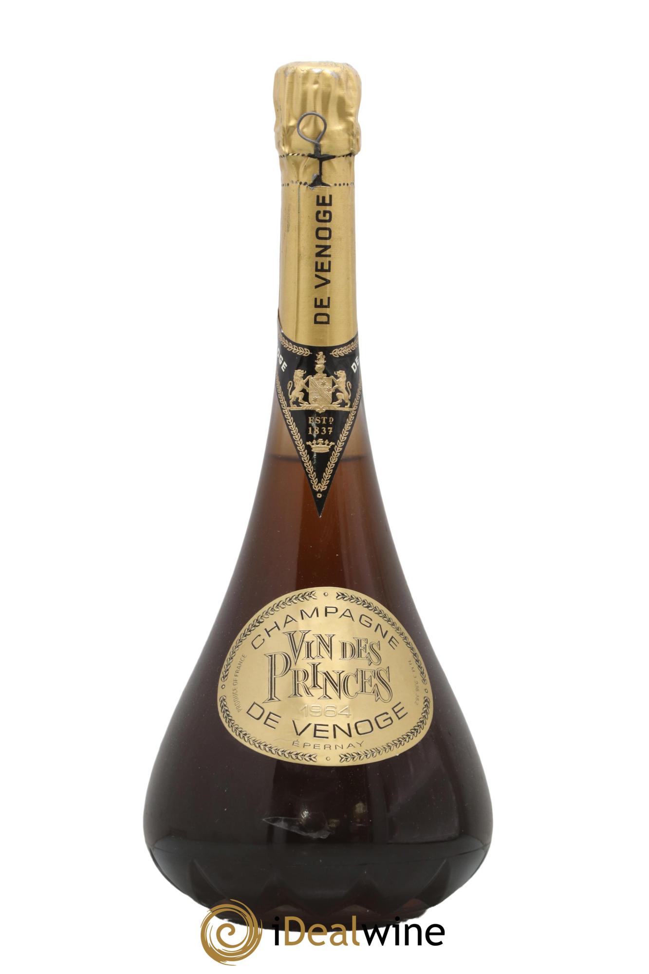 Cuvée des Princes De Venoge 1964 - Lot de 1 bouteille - 0