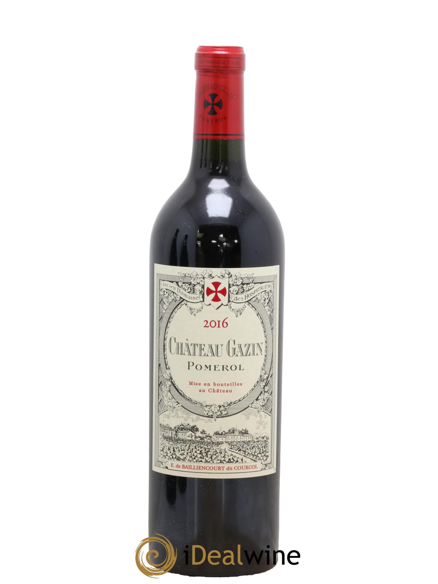 Château Gazin 2016 - Posten von 1 Flasche - 0