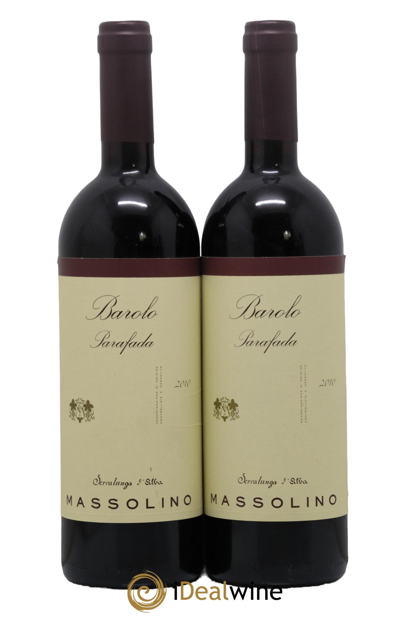 Barolo DOCG Parafada Massolino 2010 - Lotto di 2 bottiglie - 0