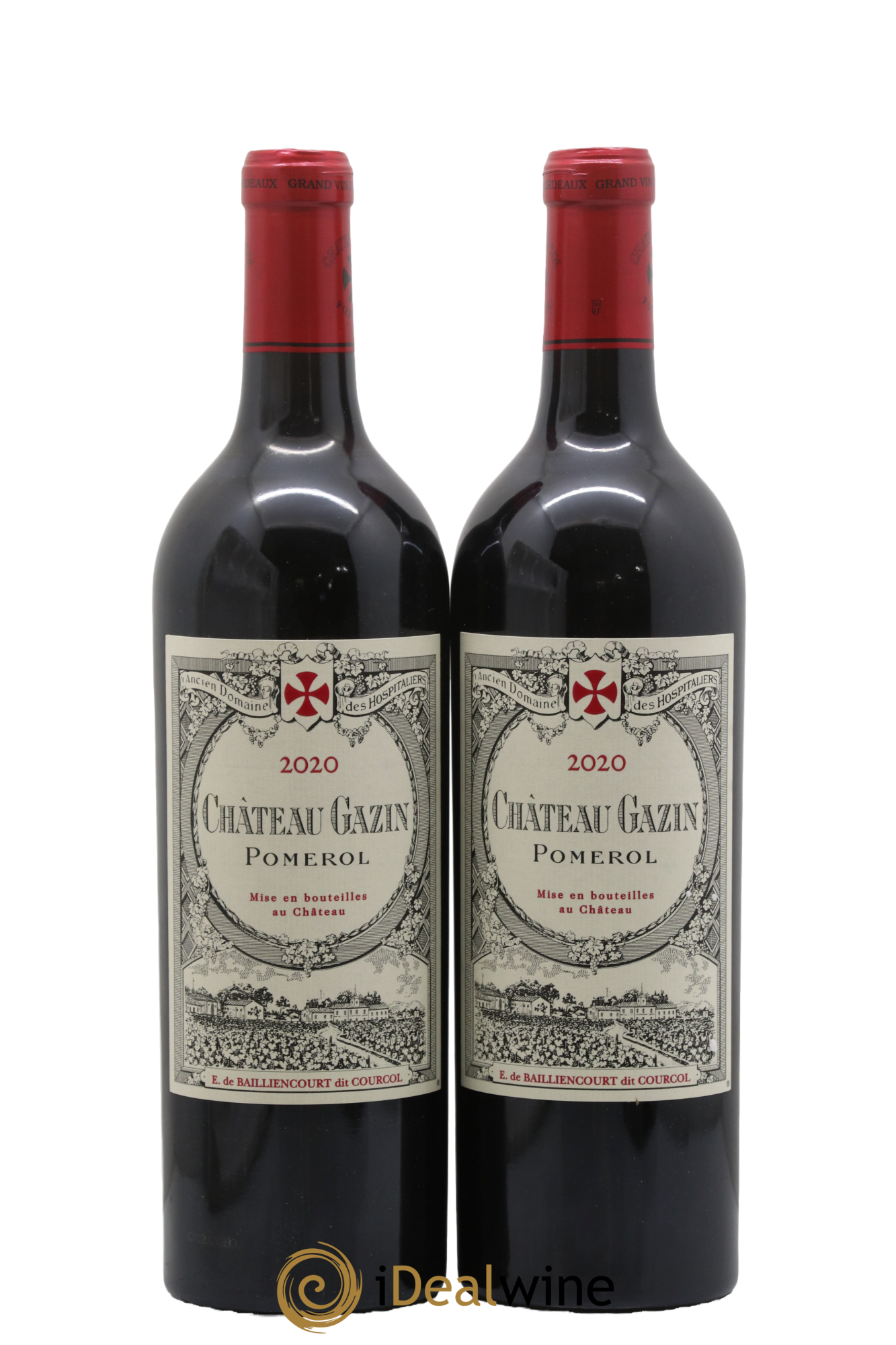 Château Gazin 2020 - Lotto di 2 bottiglie - 0