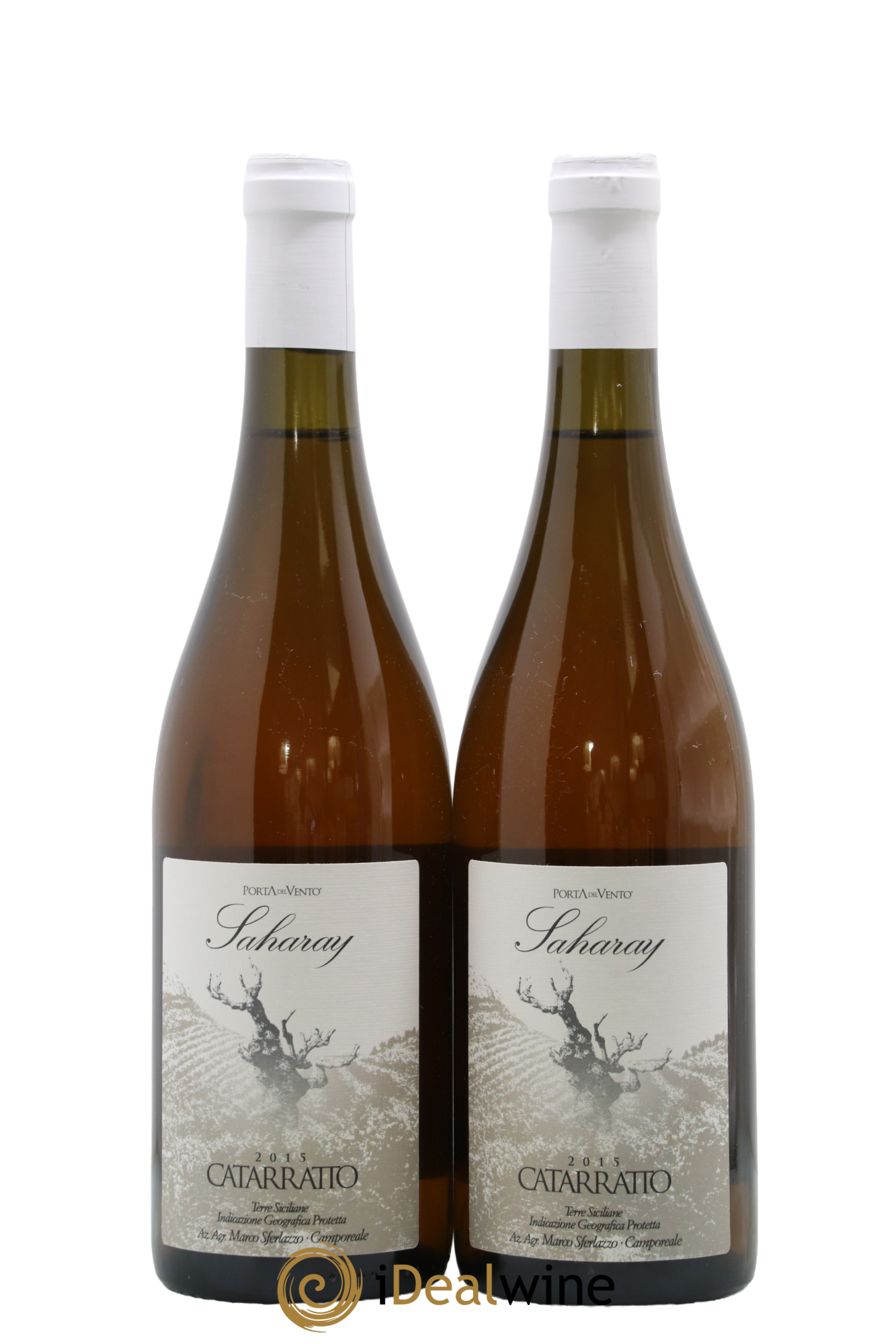 Italie Terre Siciliane IGT Saharay Catarratto Porta del Vento 2015 - Lot of 2 bottles - 0