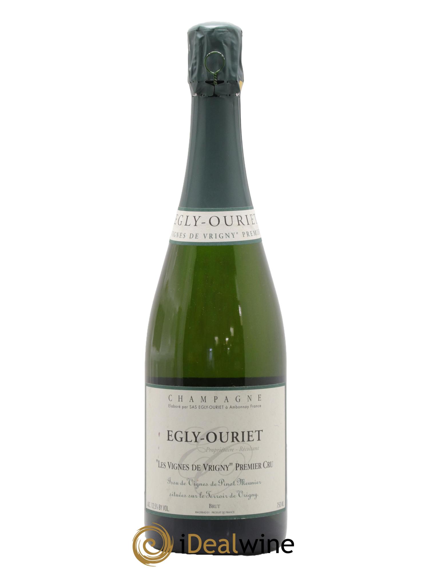 Vignes de Vrigny 1er Cru Brut Egly-Ouriet - Lot de 1 bouteille - 0