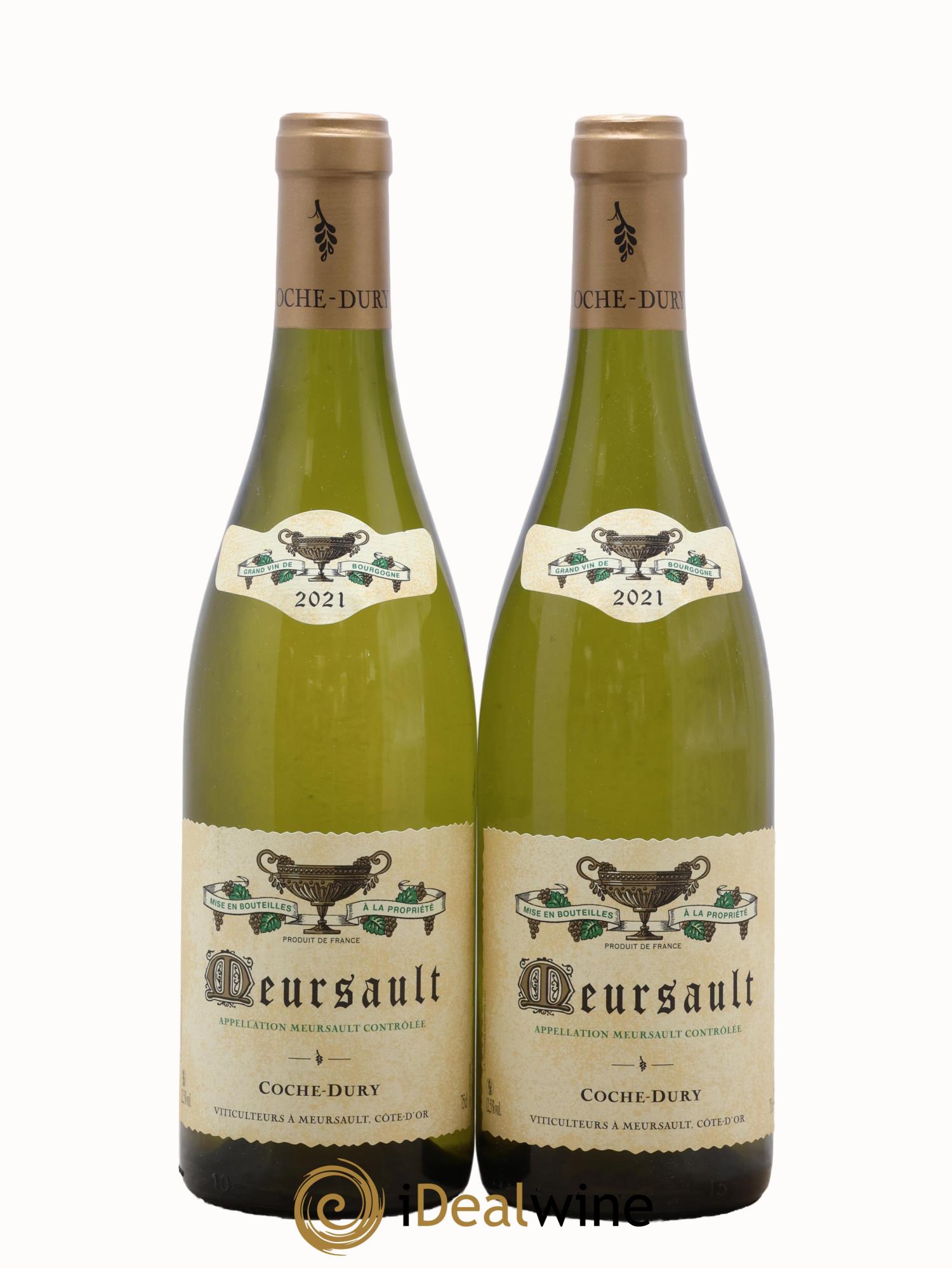 Meursault Coche Dury (Domaine) 2021 - Posten von 2 Flaschen - 0