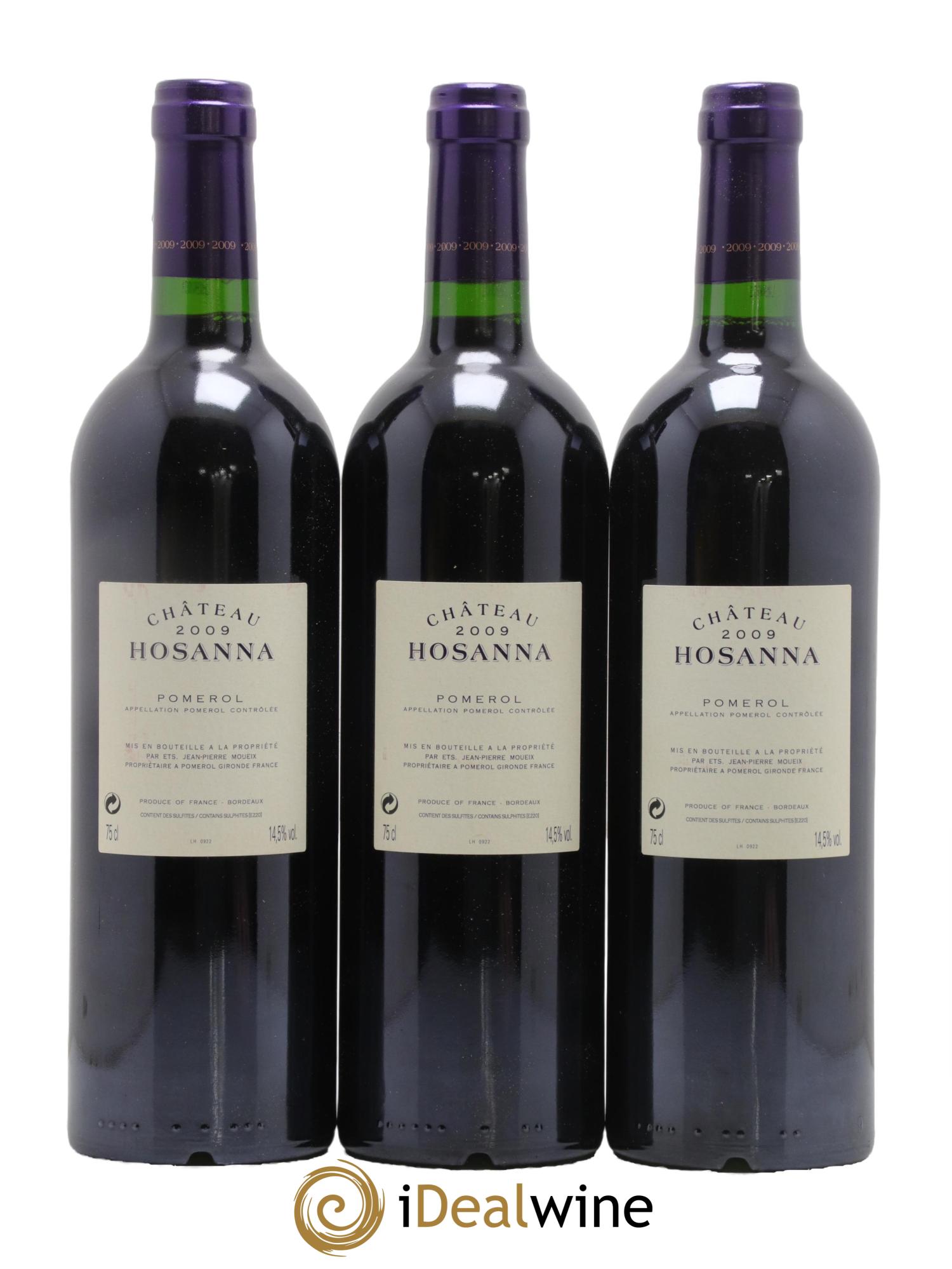 Château Hosanna 2009 - Lotto di 6 bottiglie - 2