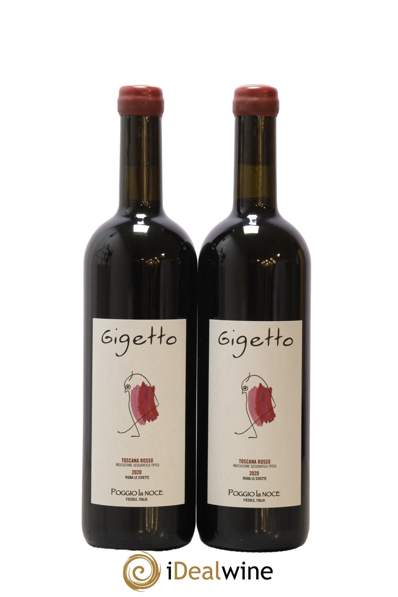Toscana IGT Gigetto Poggio La Nocce 2020 - Lot of 2 bottles - 0