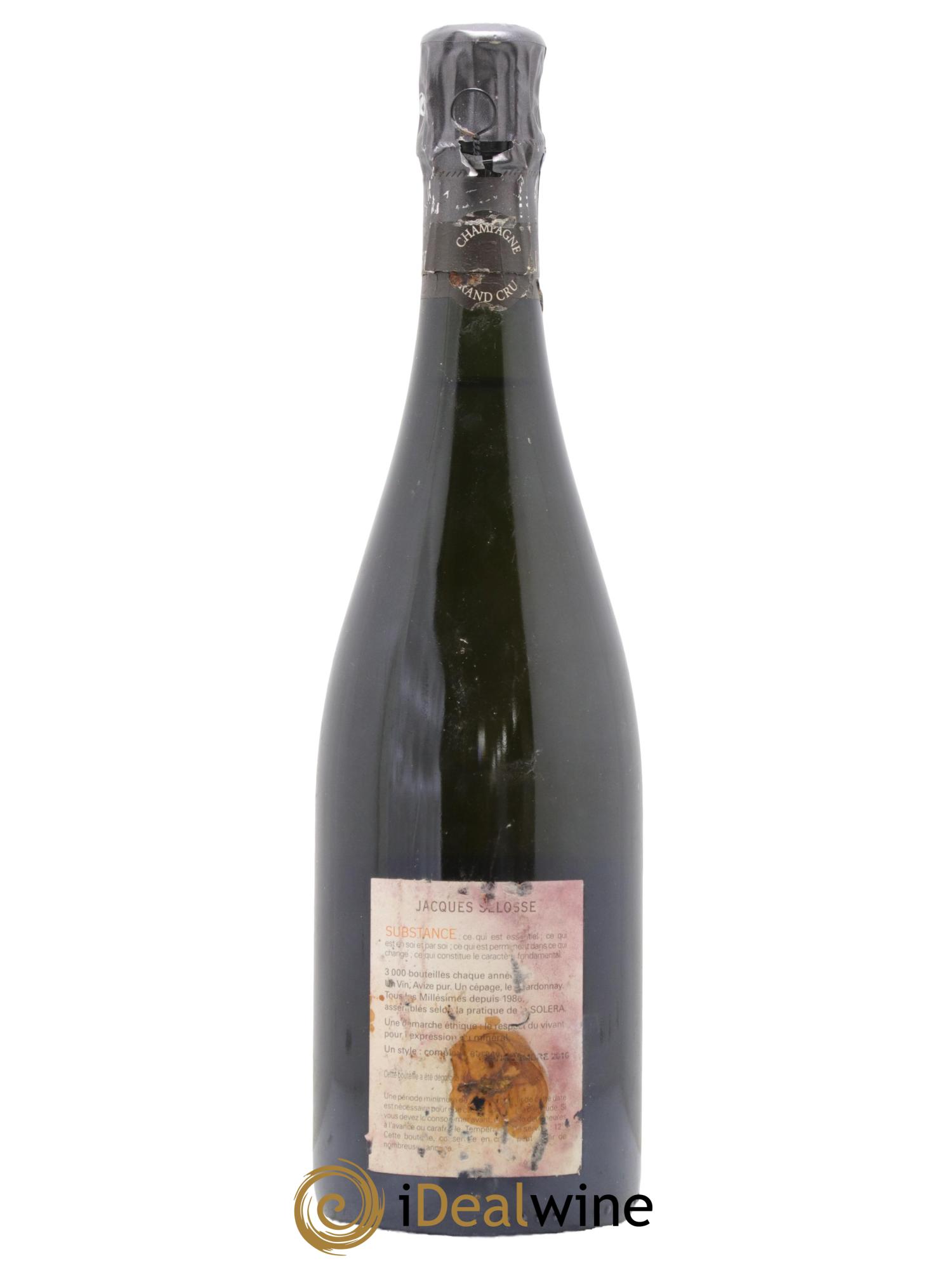 Substance Jacques Selosse - Lotto di 1 bottiglia - 1