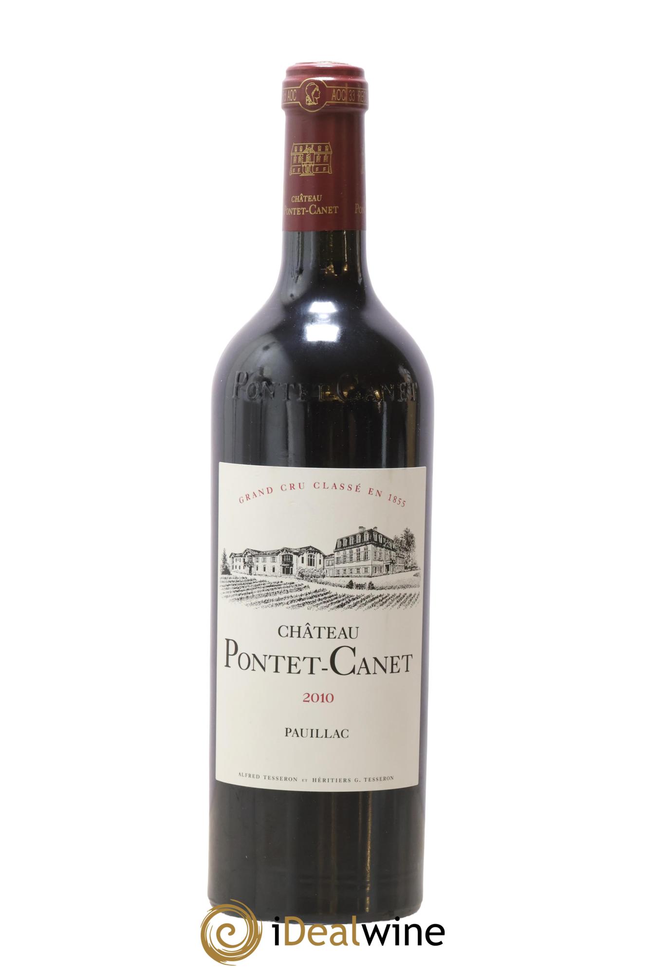 Château Pontet Canet 5ème Grand Cru Classé 2010 - Posten von 1 Flasche - 0