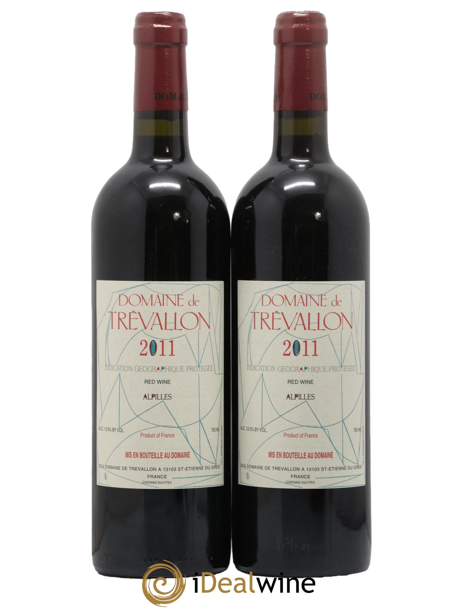 Alpilles Trévallon (Domaine de) Eloi Dürrbach 2011 - Lot de 2 bouteilles - 0