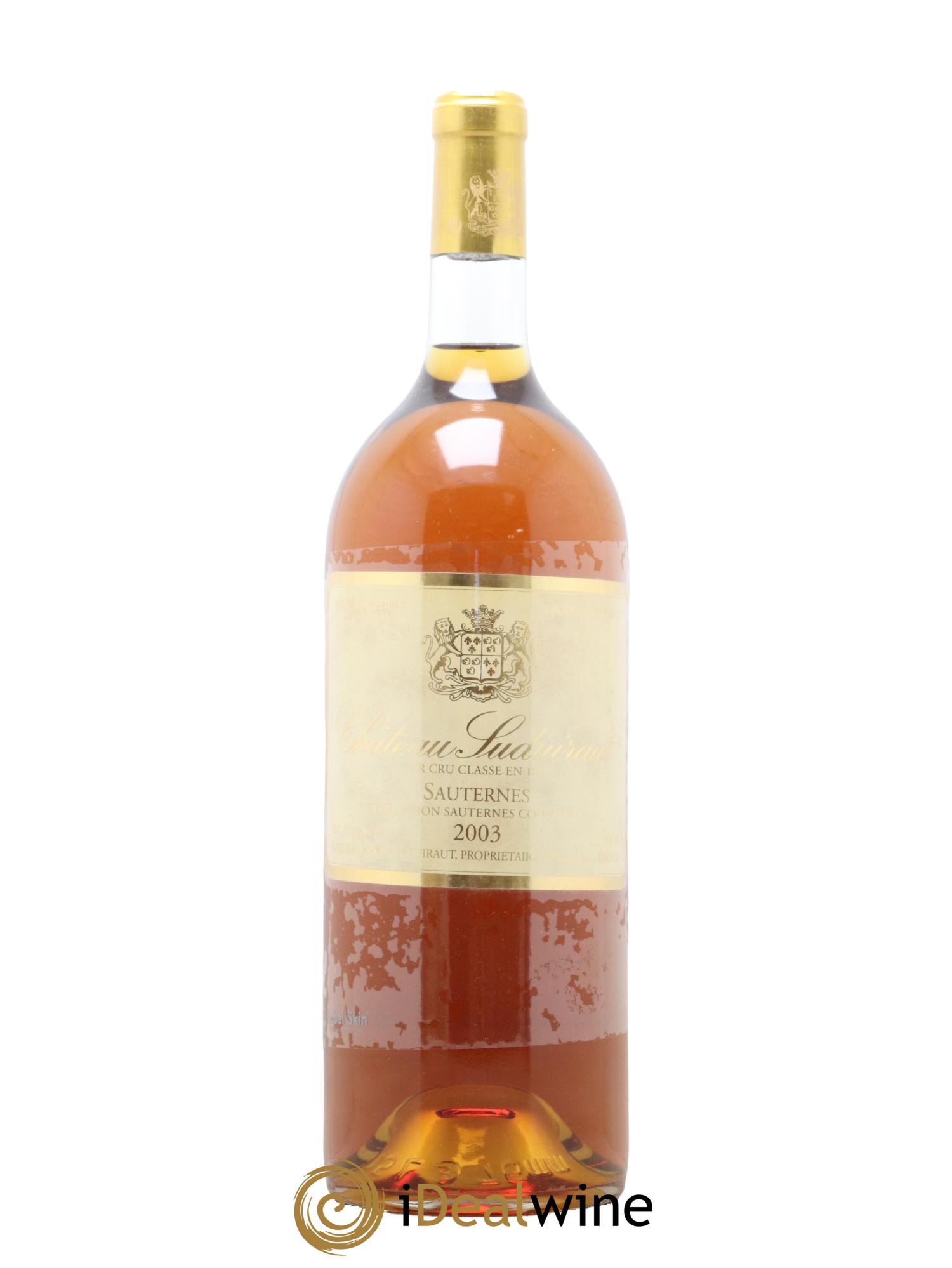 Château Suduiraut 1er Grand Cru Classé 2003 - Lotto di 1 magnum - 0