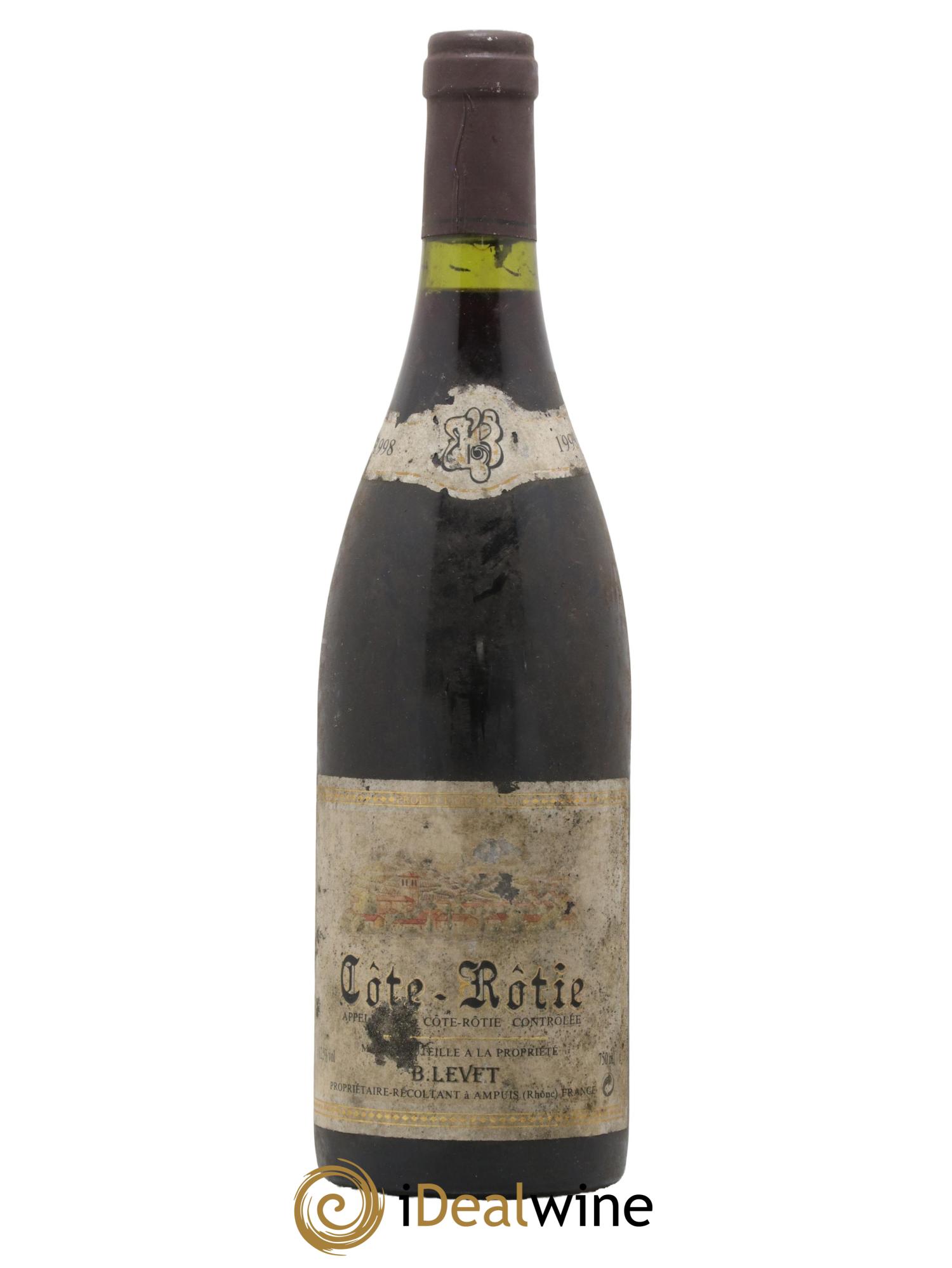 Côte-Rôtie Vignobles Levet Domaine Bernard Levet 1998 - Lot de 1 bouteille - 0