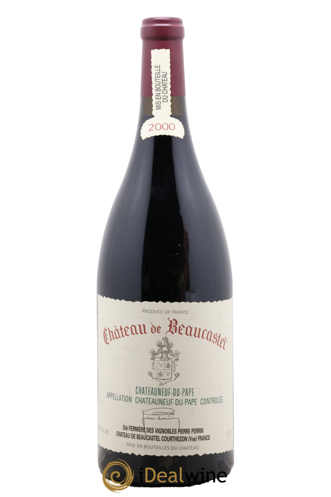 Châteauneuf-du-Pape Château de Beaucastel Famille Perrin 2000 - Lot of 1 magnum - 0