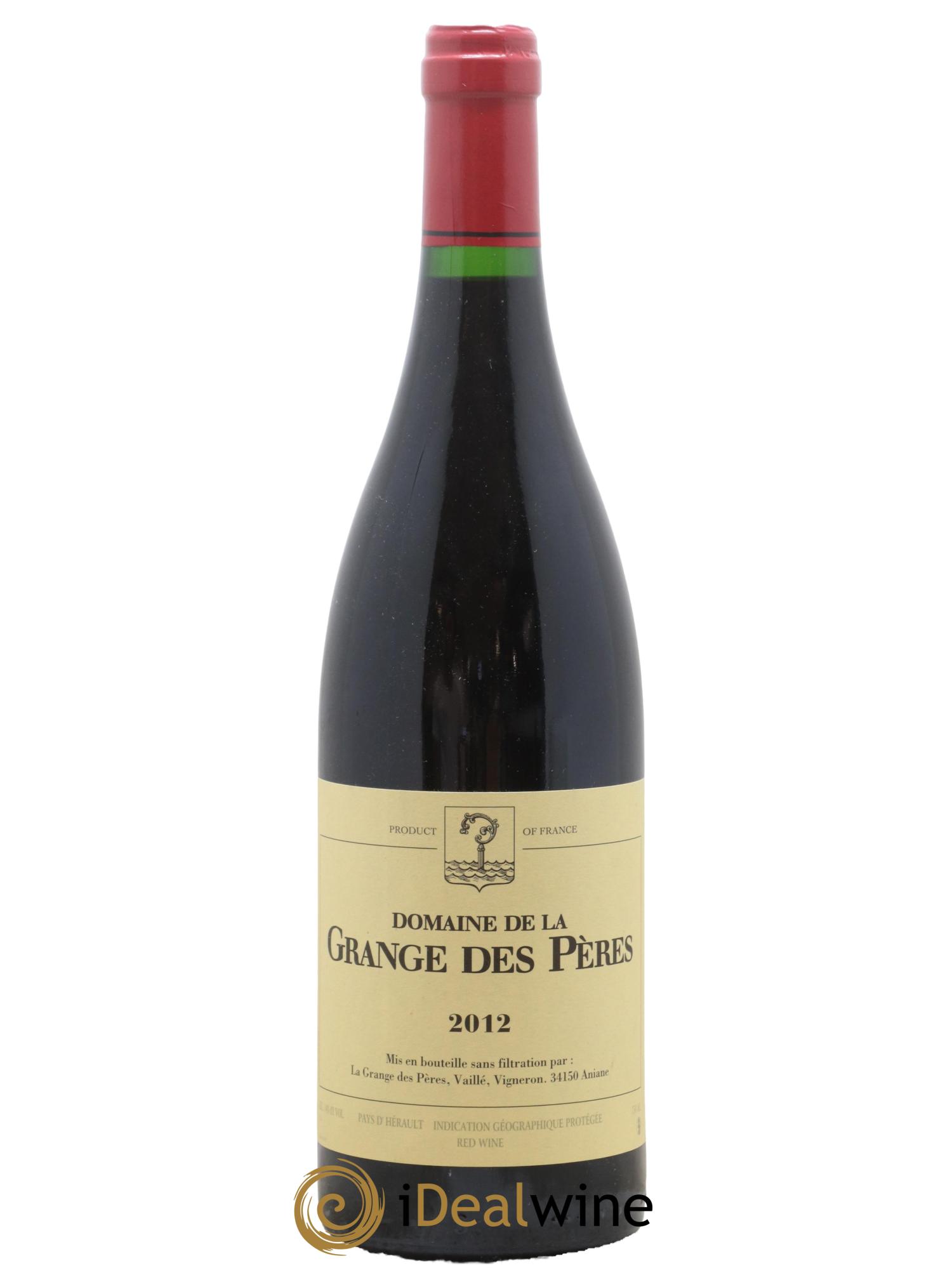 Pays d'Hérault Grange des Pères Laurent Vaillé 2012 - Lot de 1 bouteille - 0