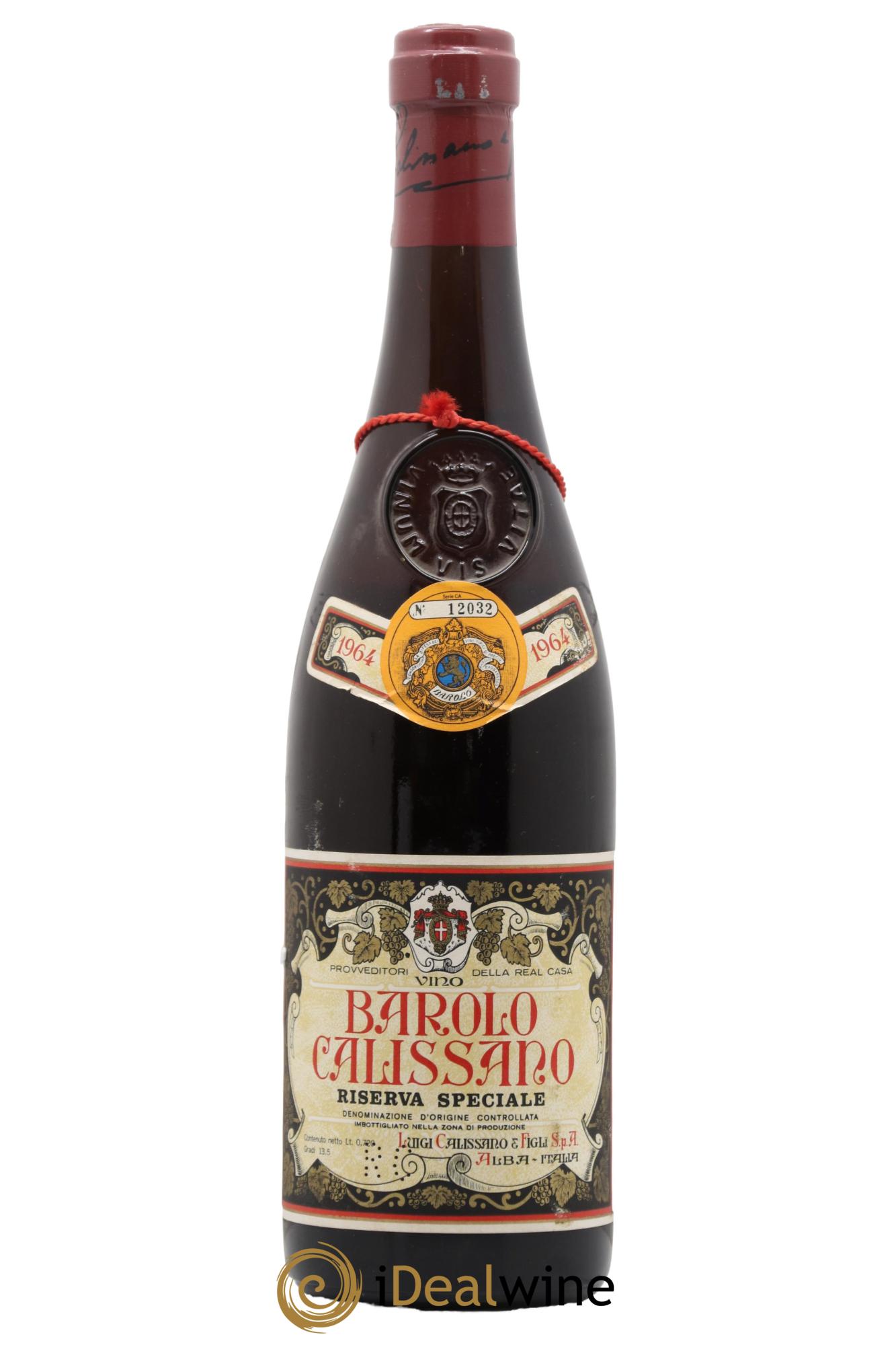 Barolo Calissano Riserva Speciale 1964 - Lot of 1 bottle - 0