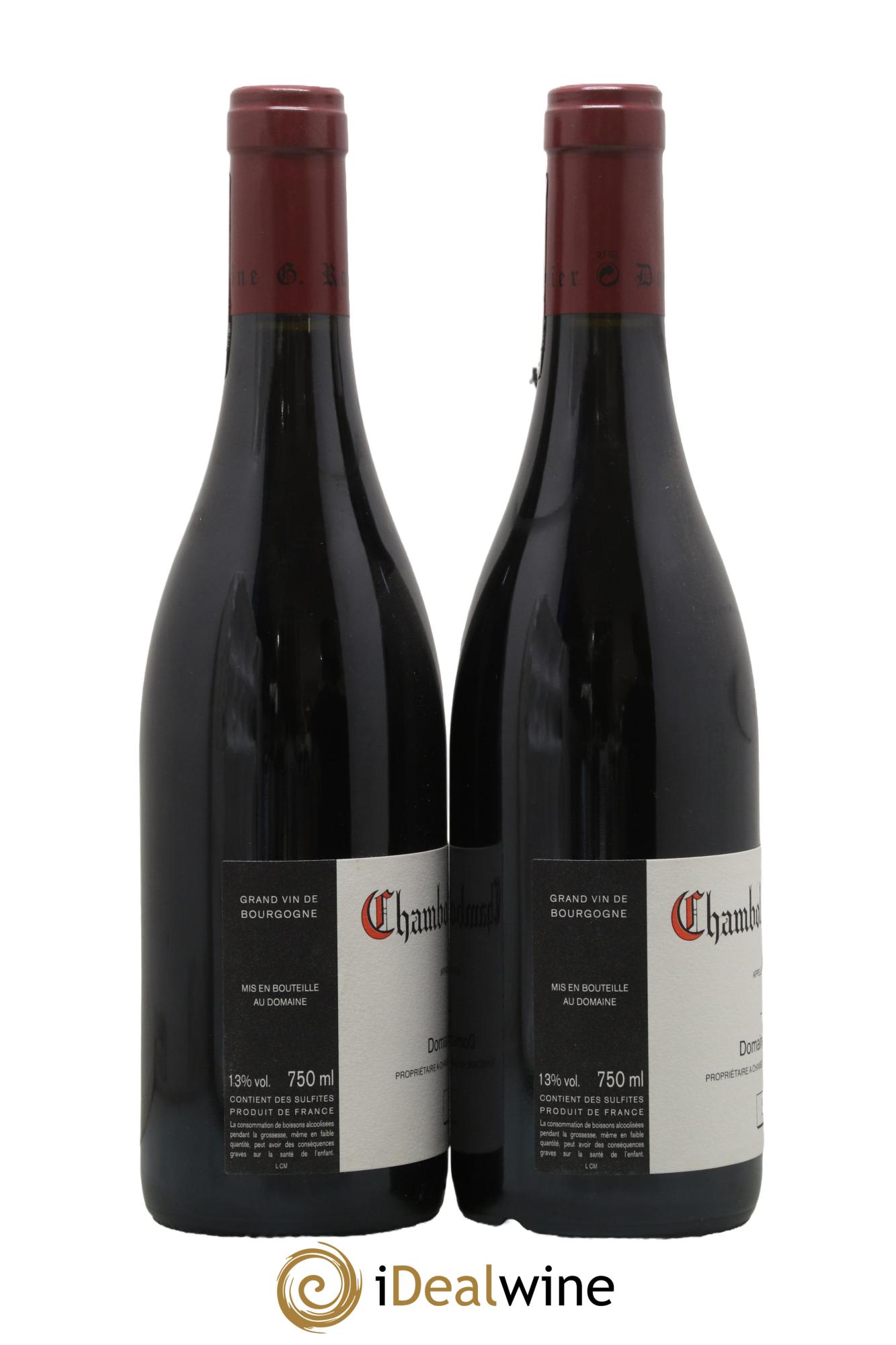 Chambolle-Musigny Georges Roumier (Domaine)  2012 - Lotto di 2 bottiglie - 1